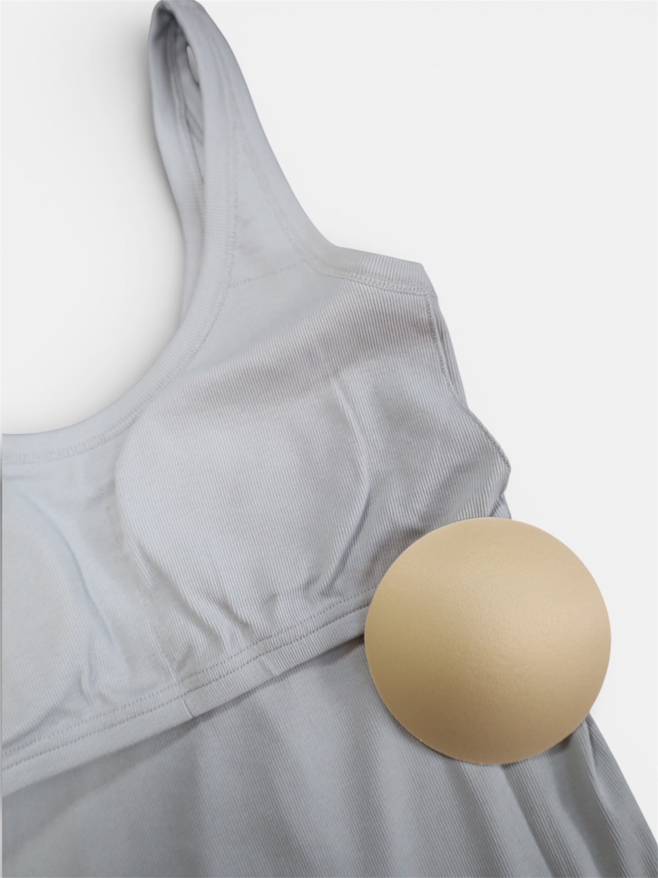 Soft Fit Pad Tank (black)