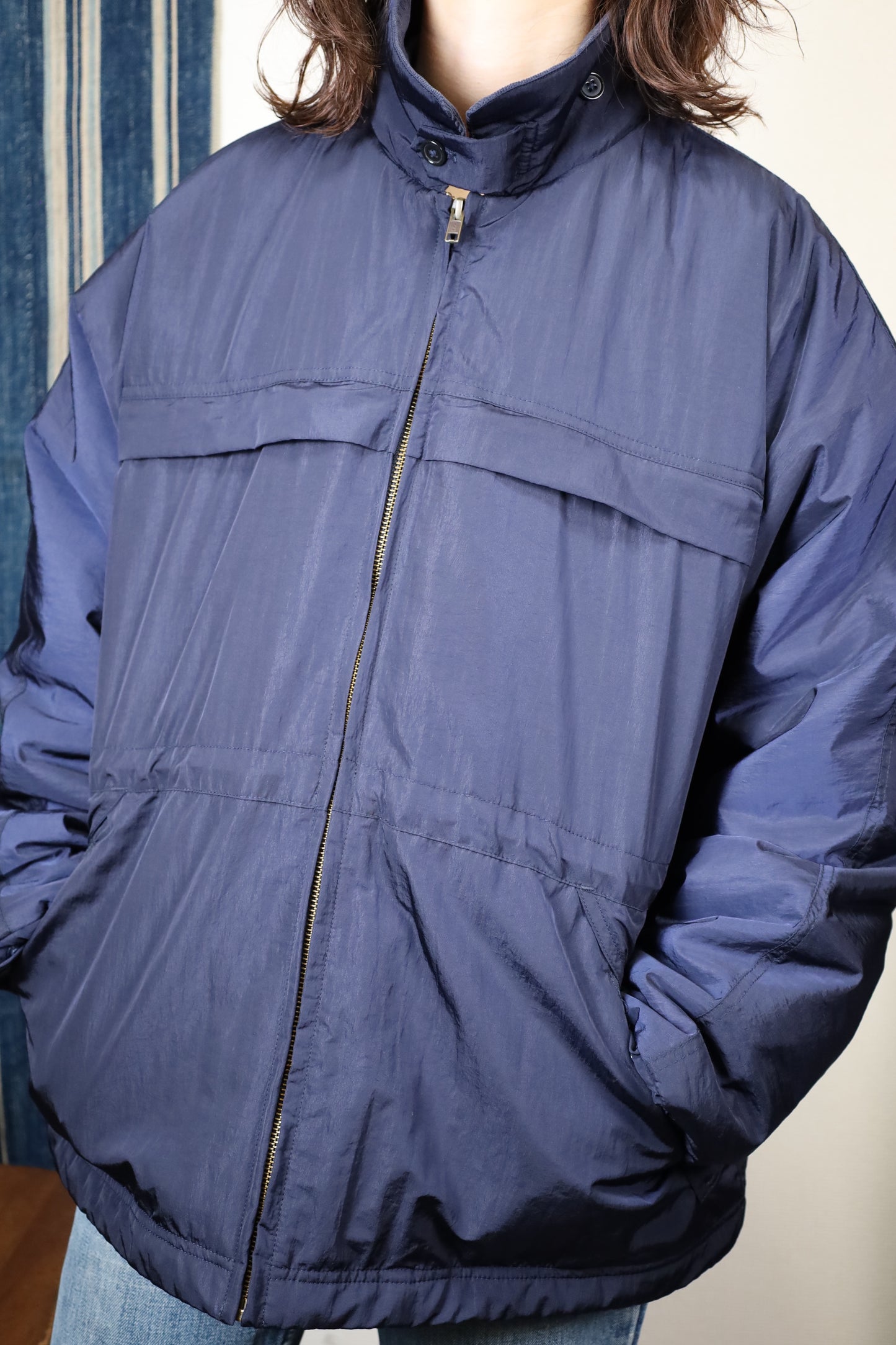 HOWIE padding blouson (navy)