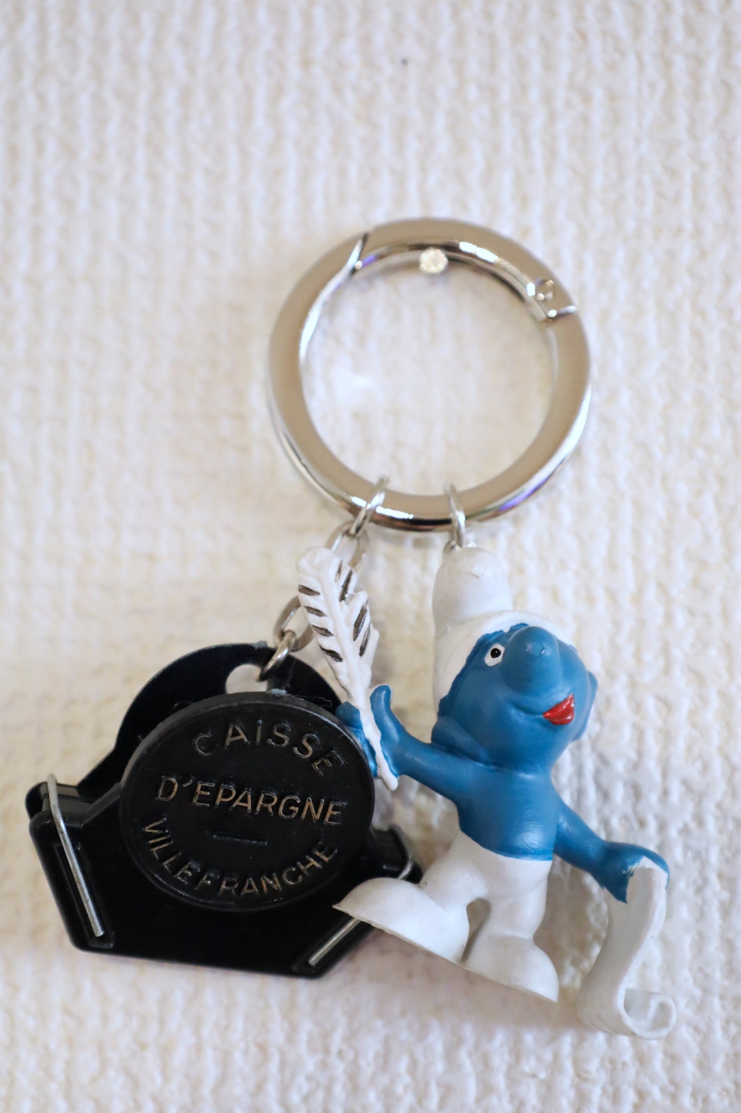 7 / key ring Smurf
