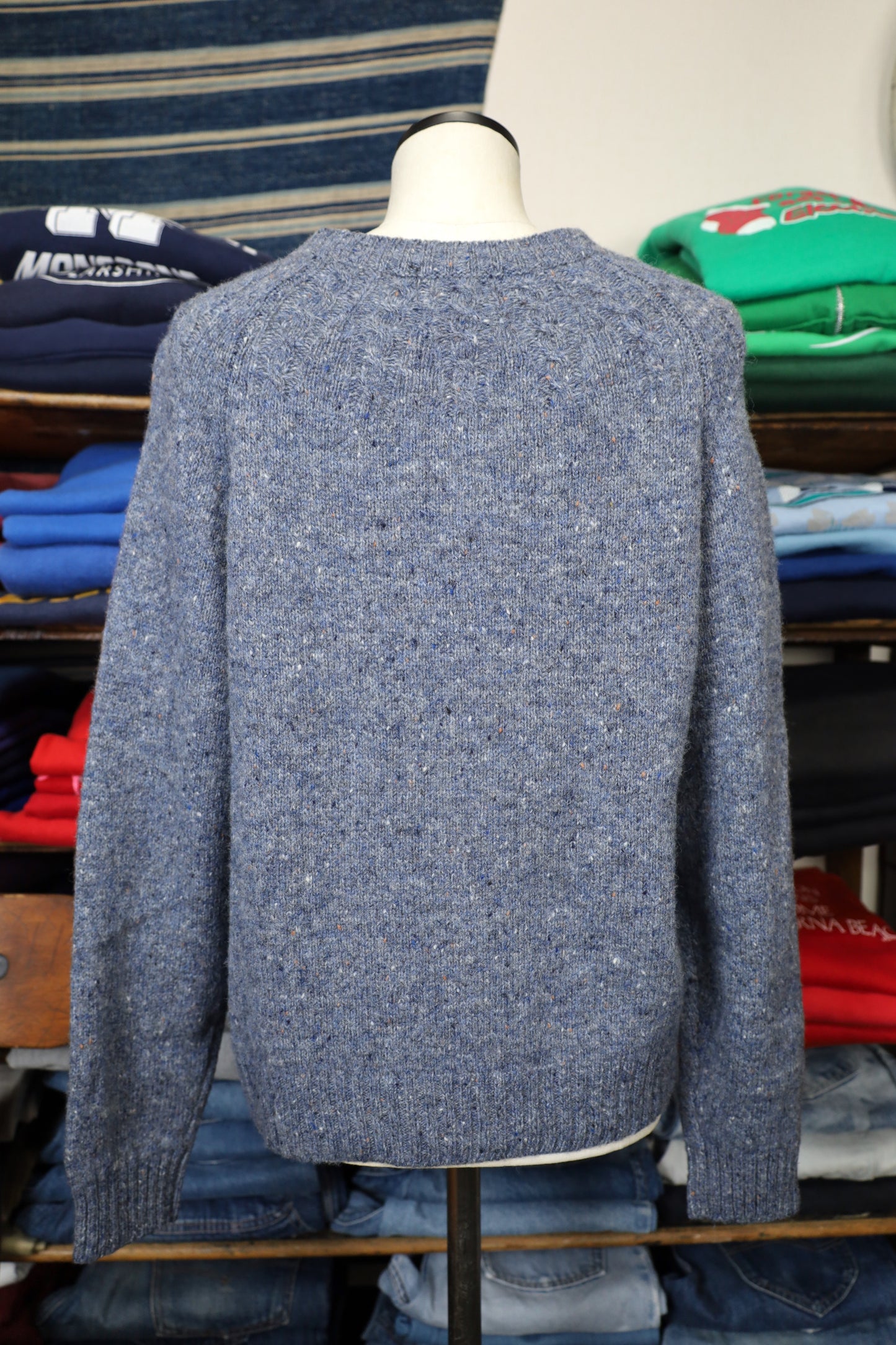 J81 / early2000's WOOL RICH WOOL cardigan