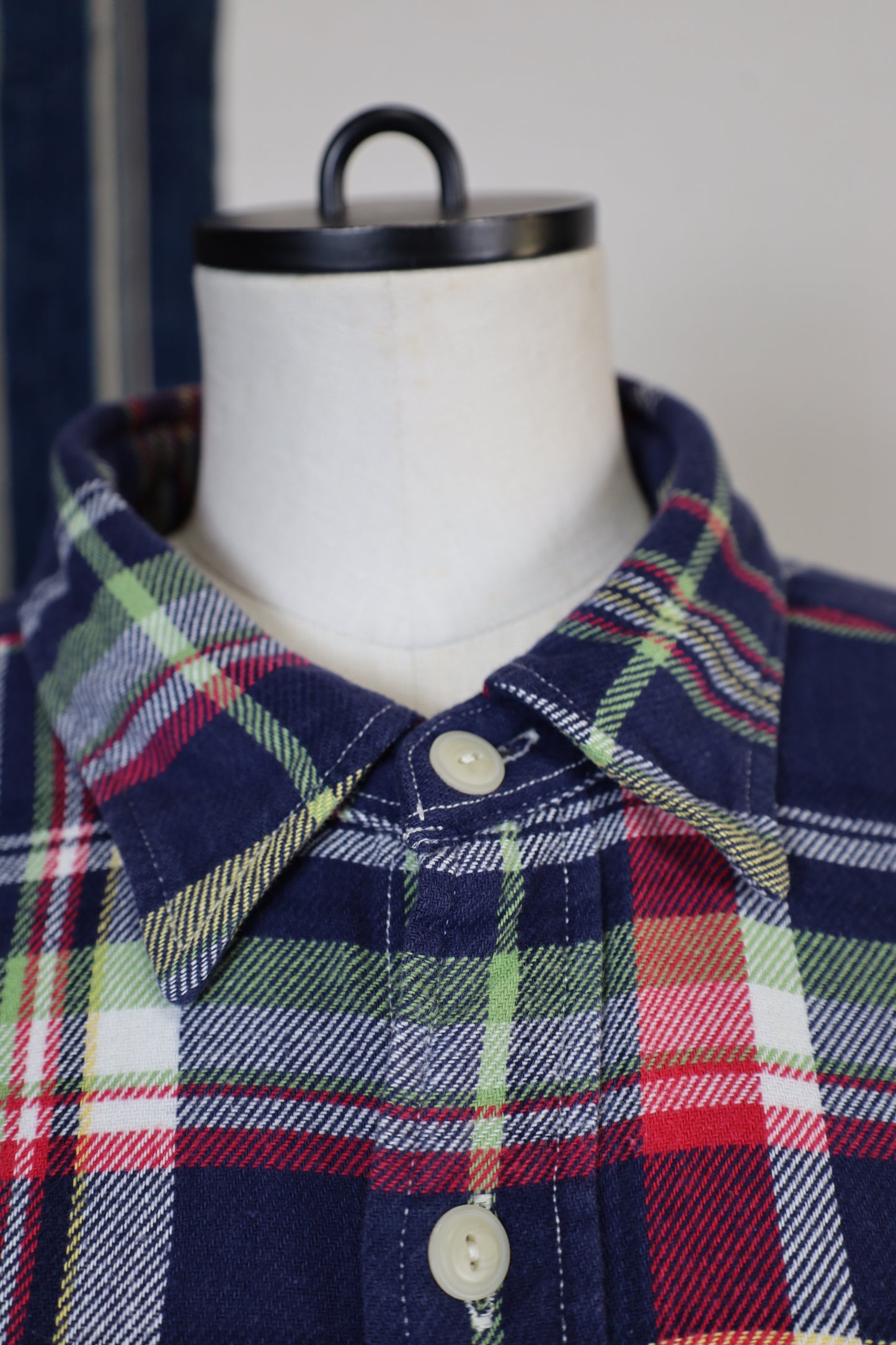 Z525 / 1980's Polp by Ralph Lauren check flannel shirt