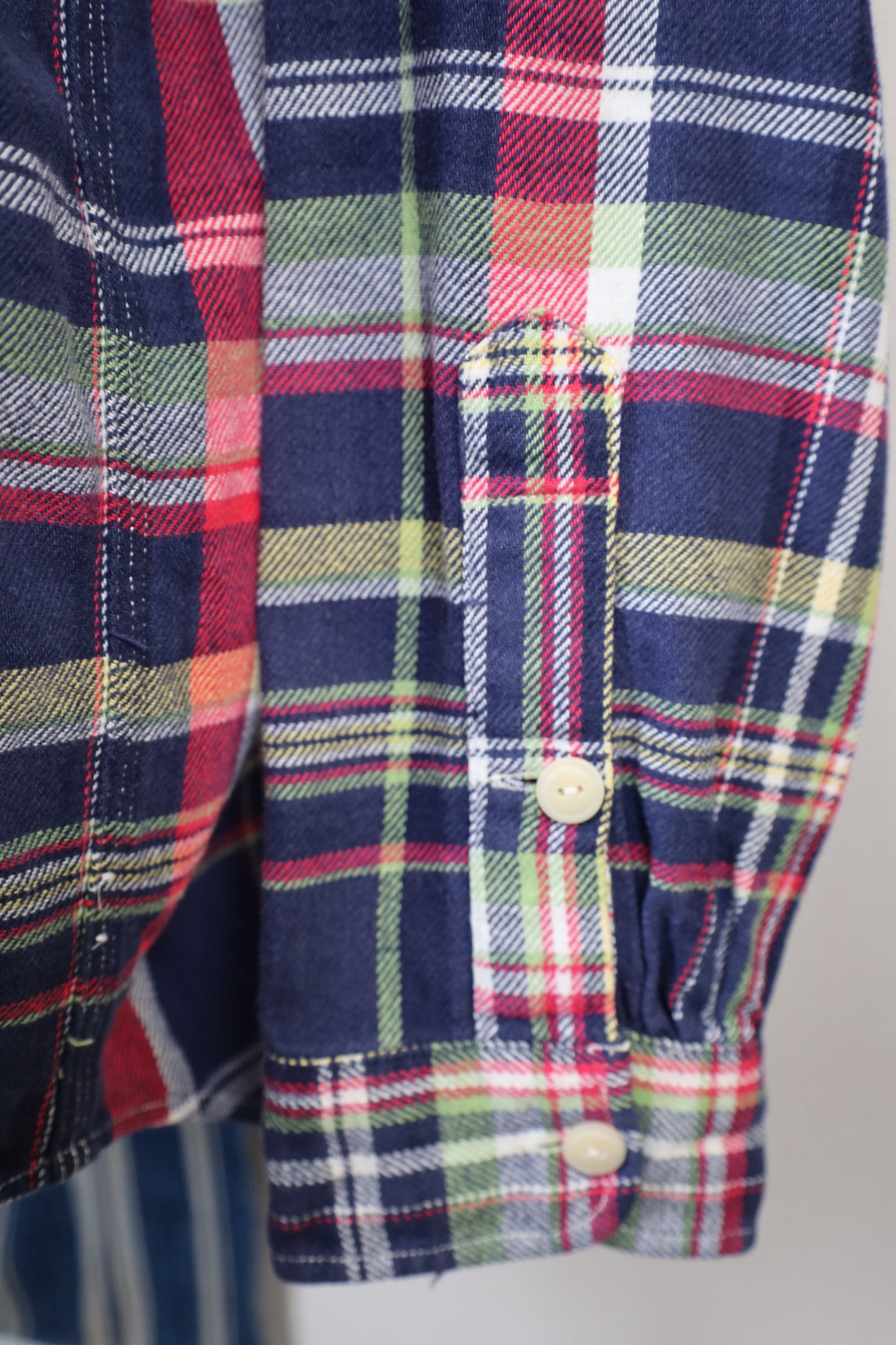 Z525 / 1980's Polp by Ralph Lauren check flannel shirt