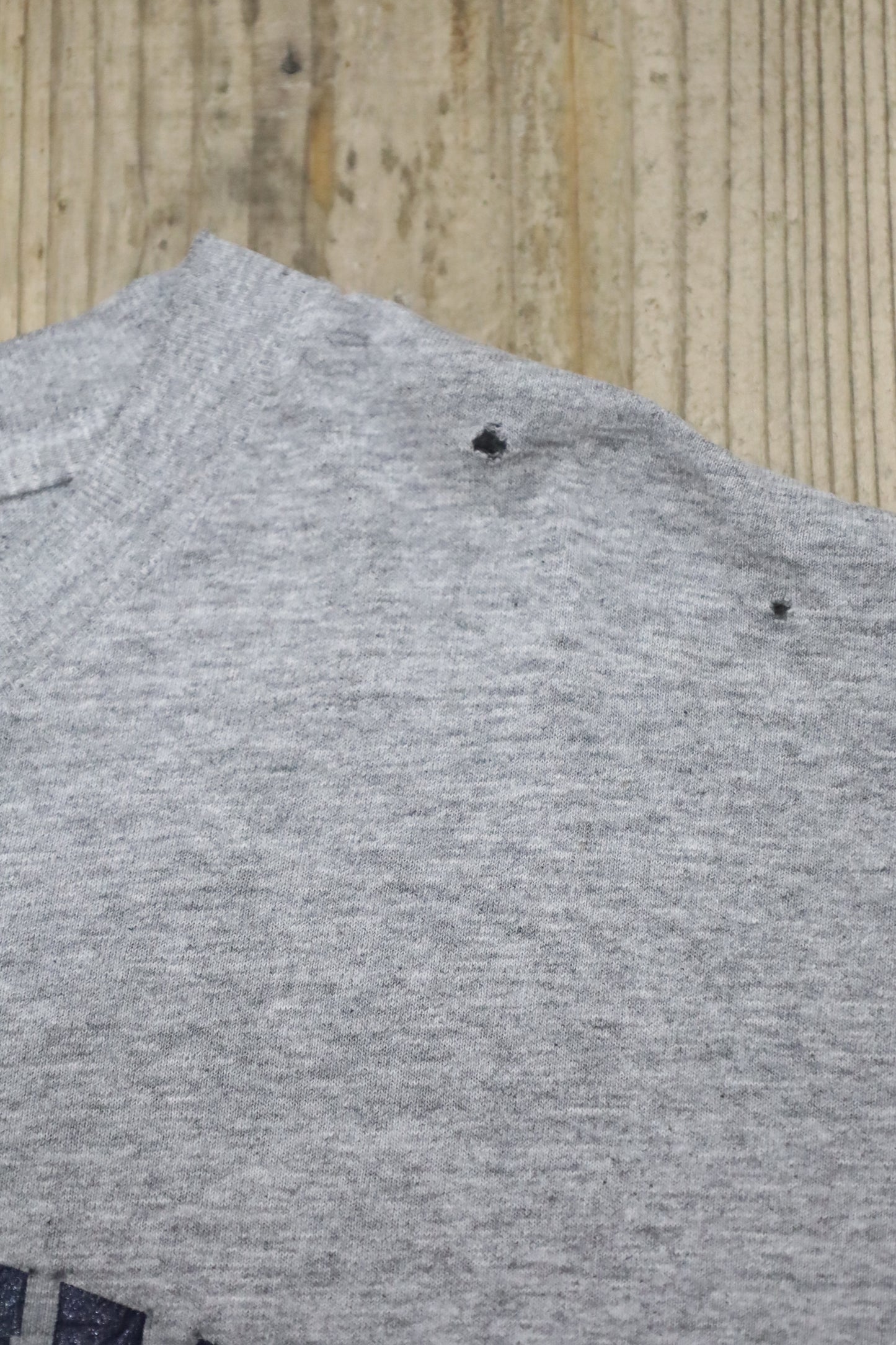 E623 / 1990's OLD The Cotton Exchange Print Tee CLUB HOCKEY