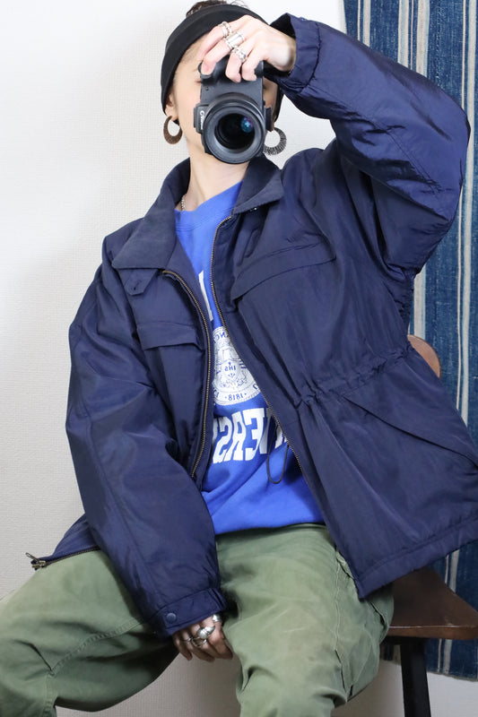 HOWIE padding blouson (navy)