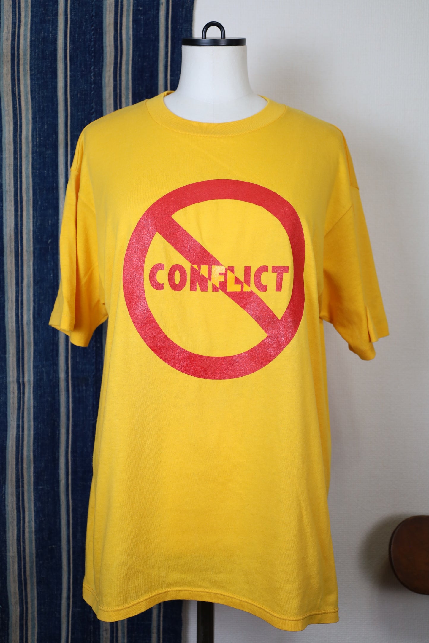 317 / 1990’s OLD TEE JERZEES CONFLICT LOGO