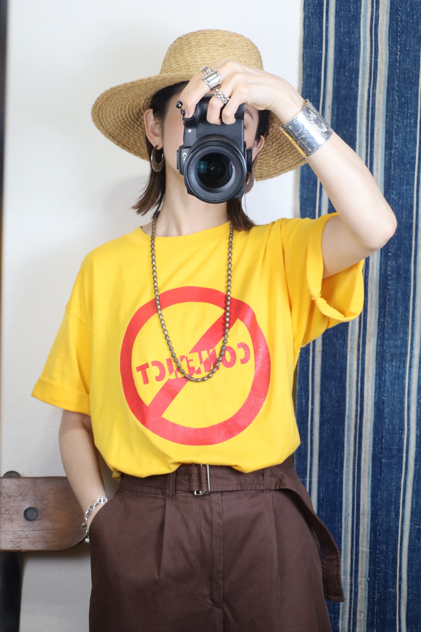 317 / 1990’s OLD TEE JERZEES CONFLICT LOGO