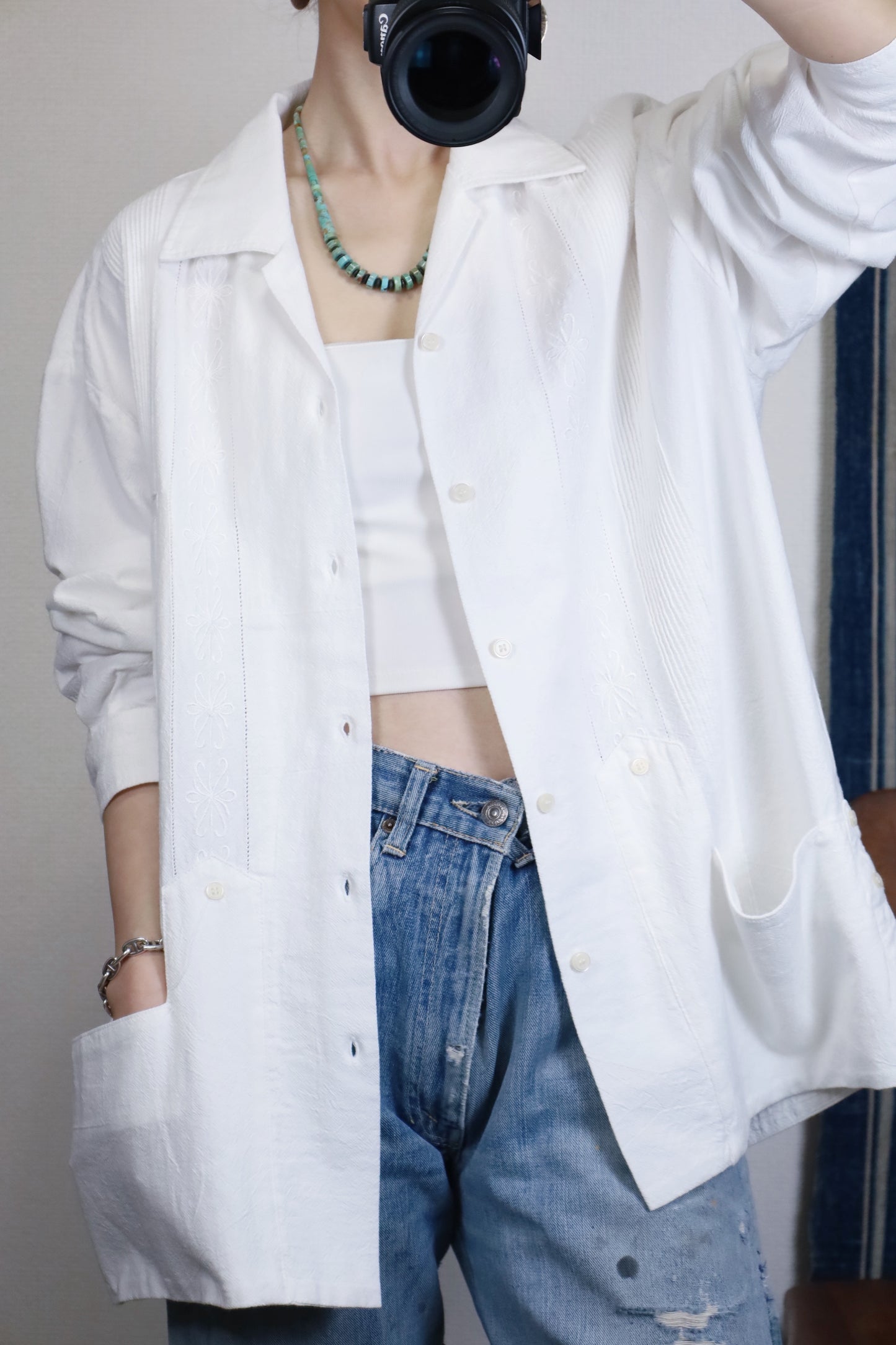 HOWIE Cuba shirt (white)