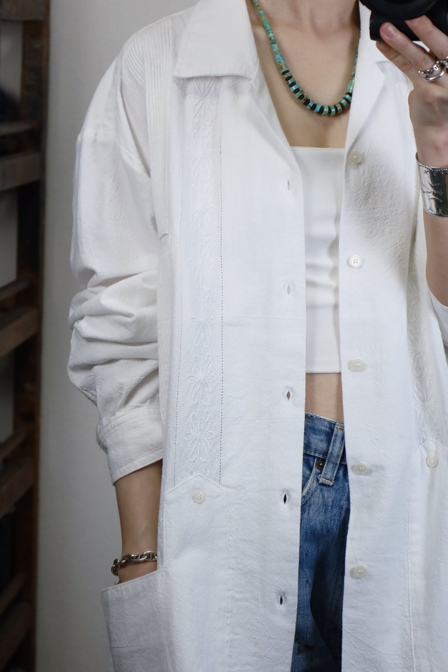 HOWIE Cuba shirt (white)
