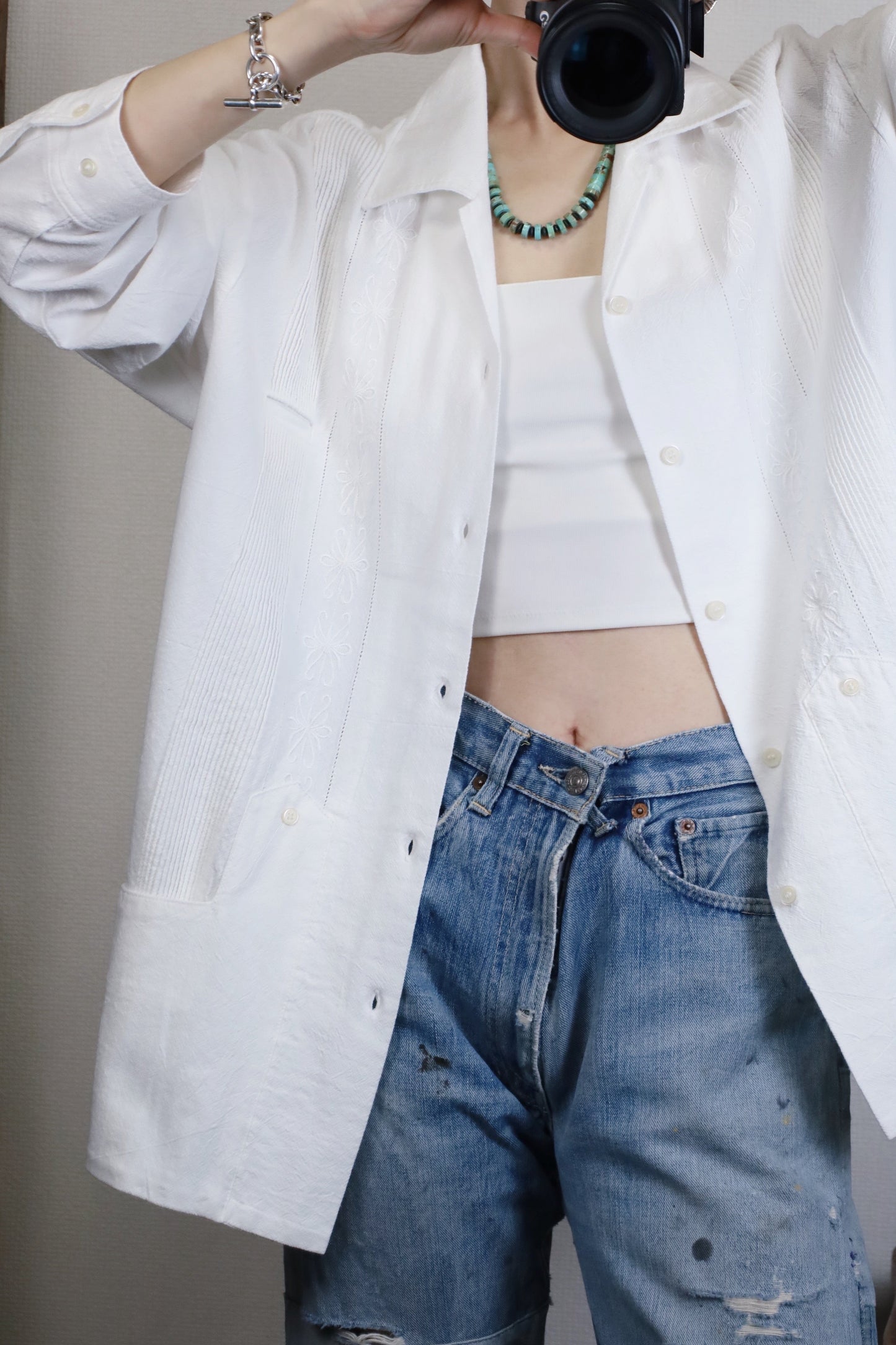 HOWIE Cuba shirt (white)