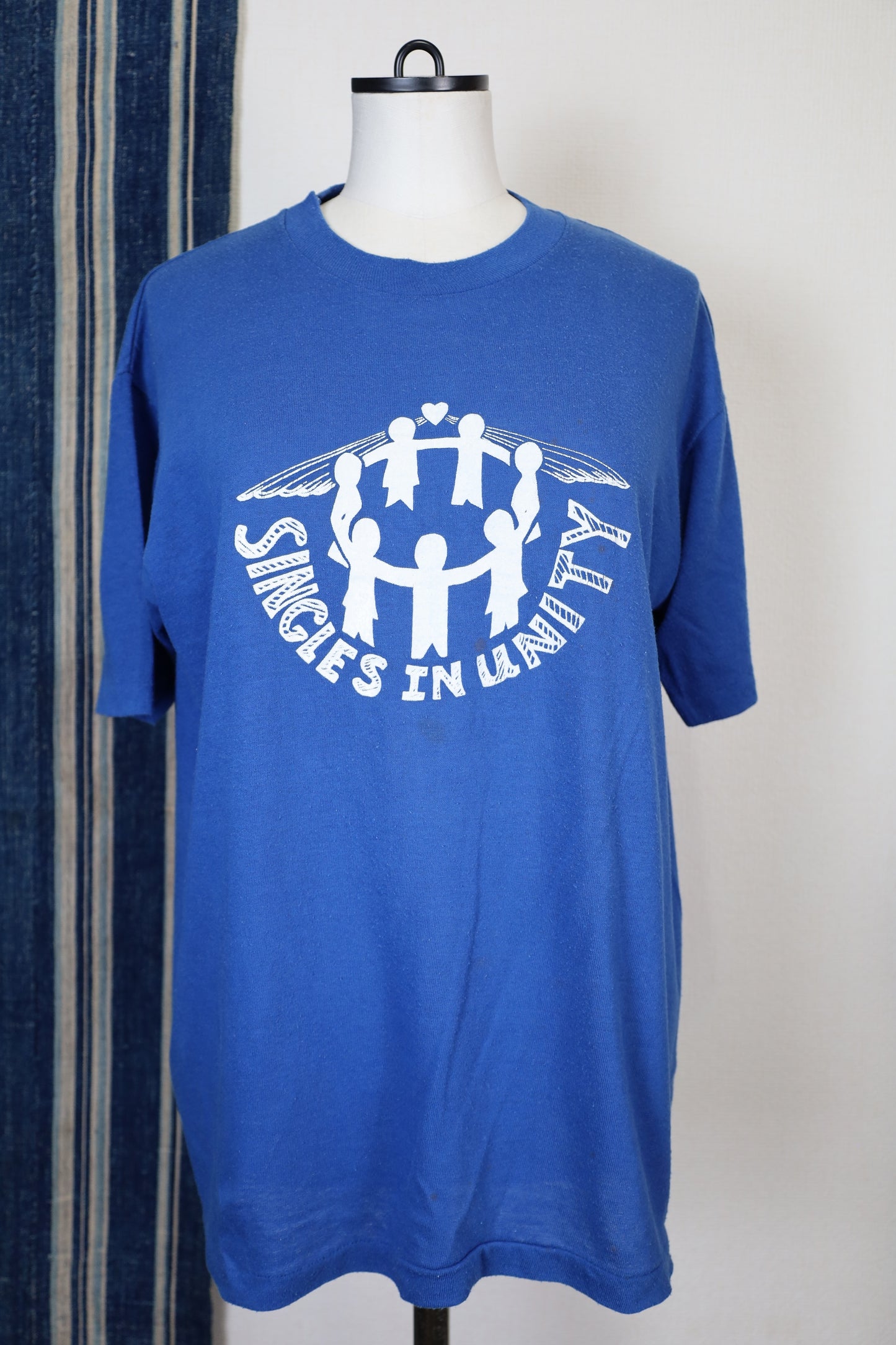 A236 / 1980's sportwear SINGLES IN UNITY TEE