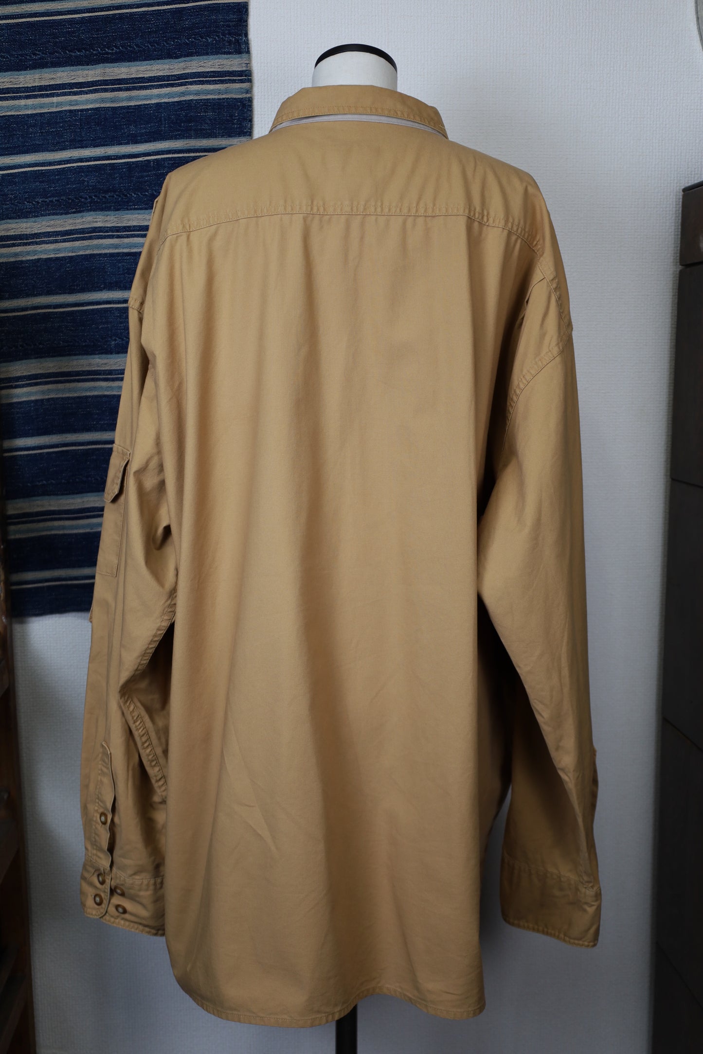 ★135 / 1990's Cabela's safari shirt