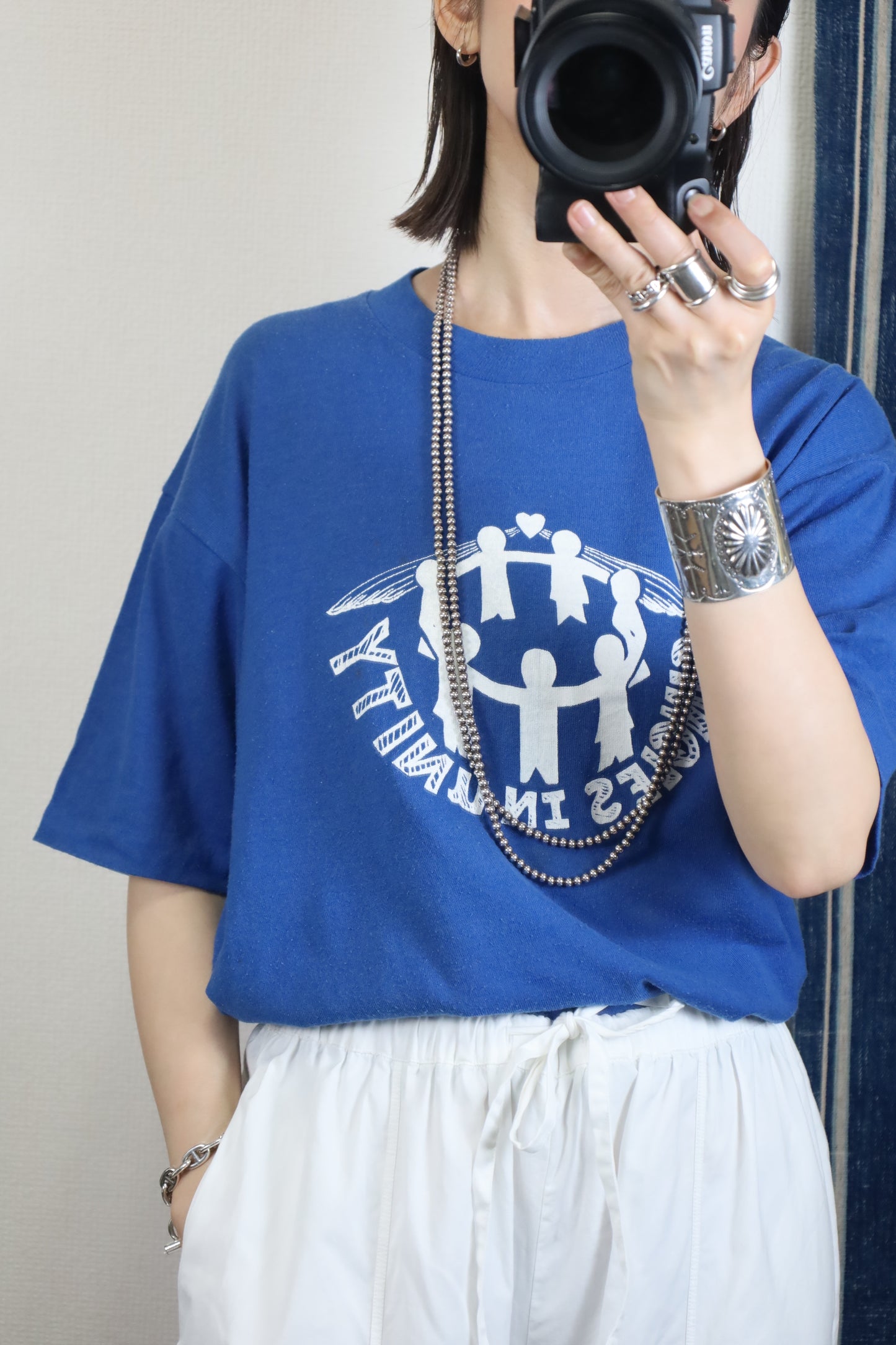 A236 / 1980's sportwear SINGLES IN UNITY TEE