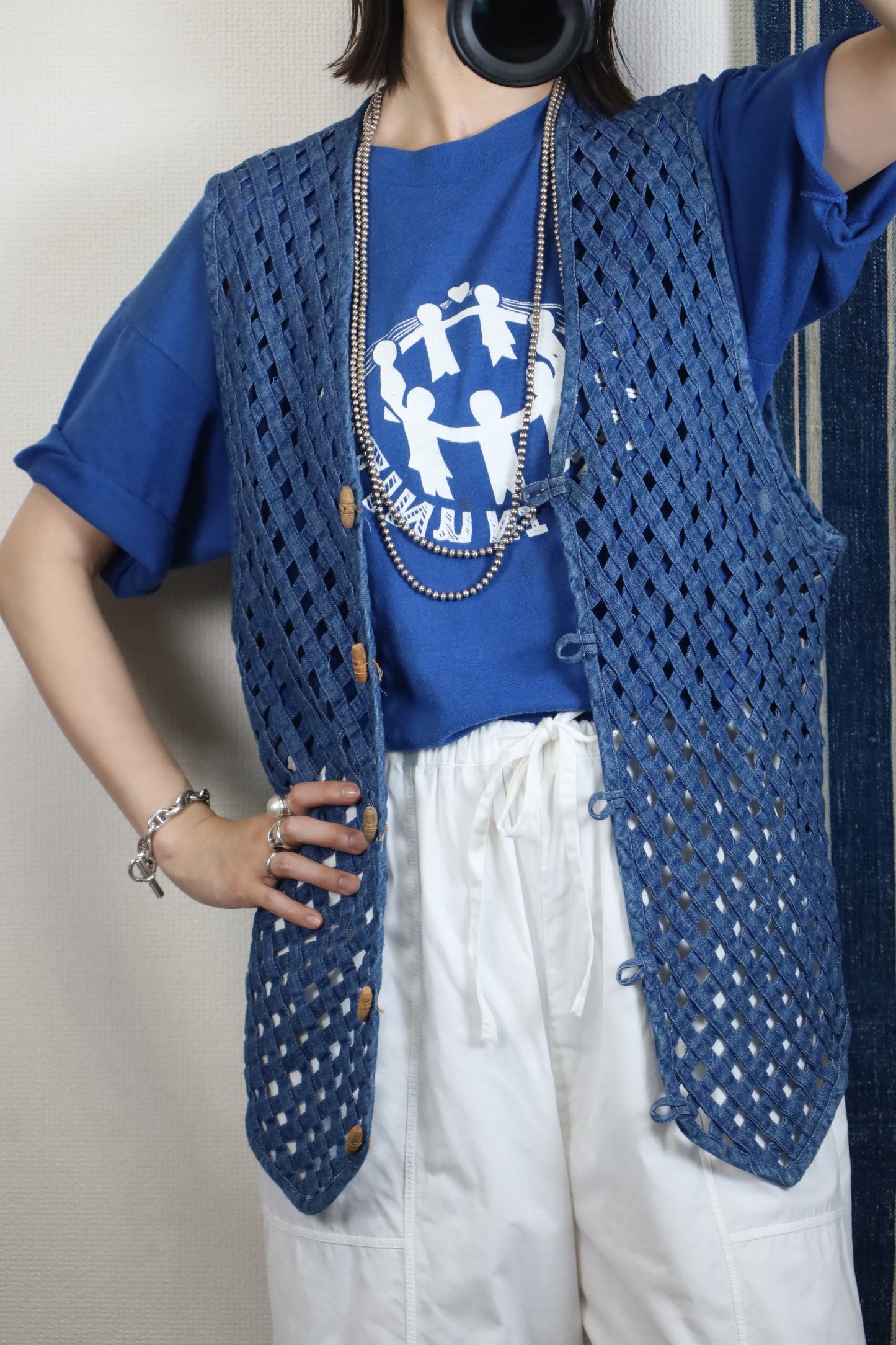 A236 / 1980's sportwear SINGLES IN UNITY TEE
