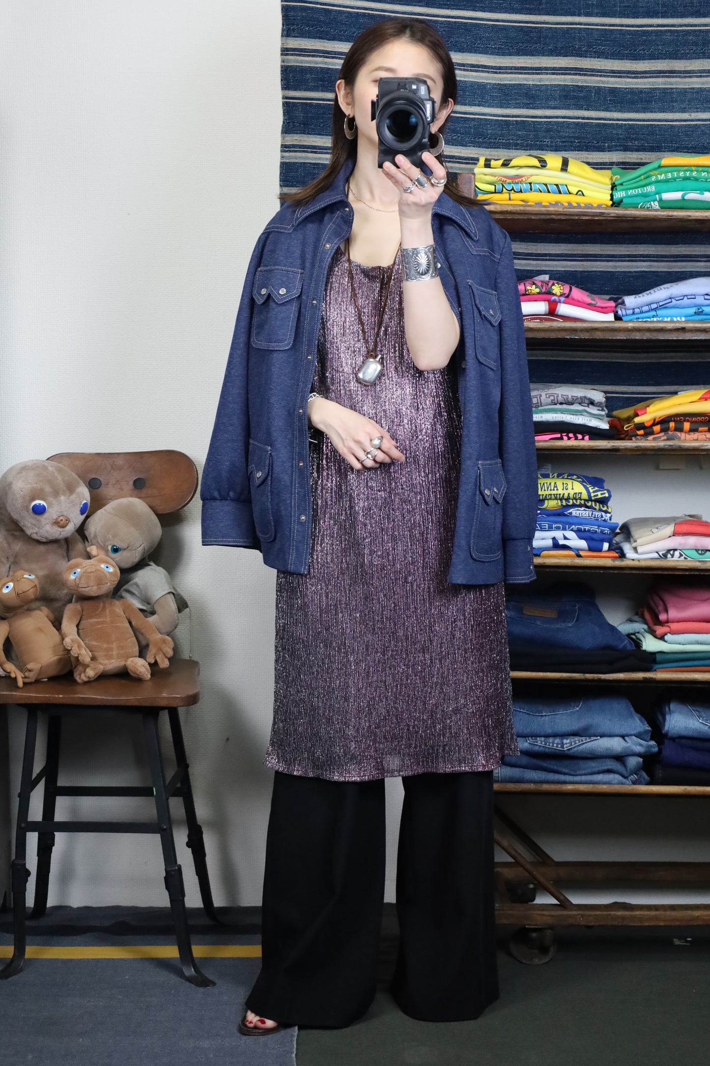 Z208 / 1980's Butteknit Western shirt