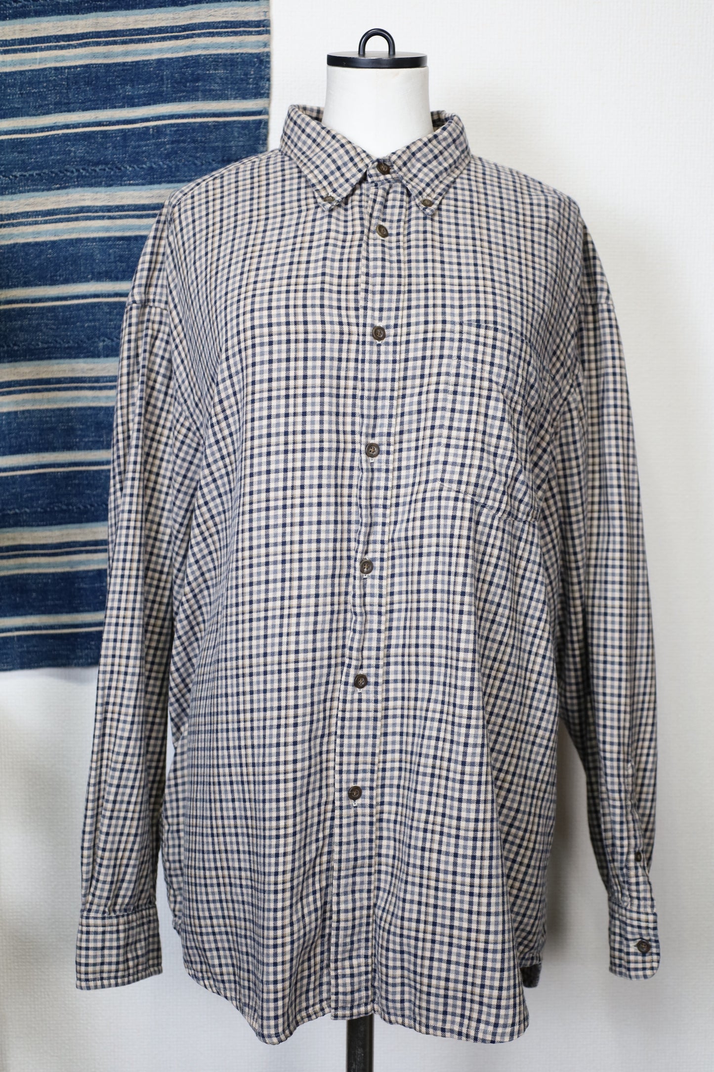 620 / 1990's OLD GAP check shirt