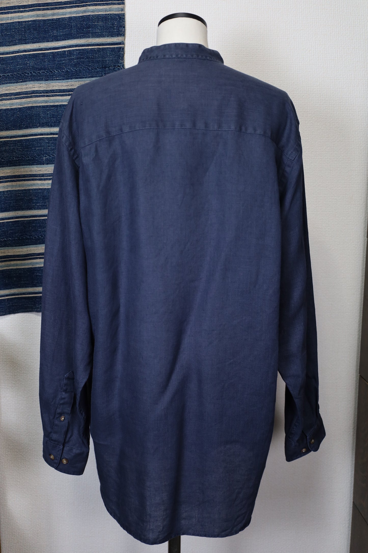 ★616 / 1990's AKA EDDIE BAUER linen shirt