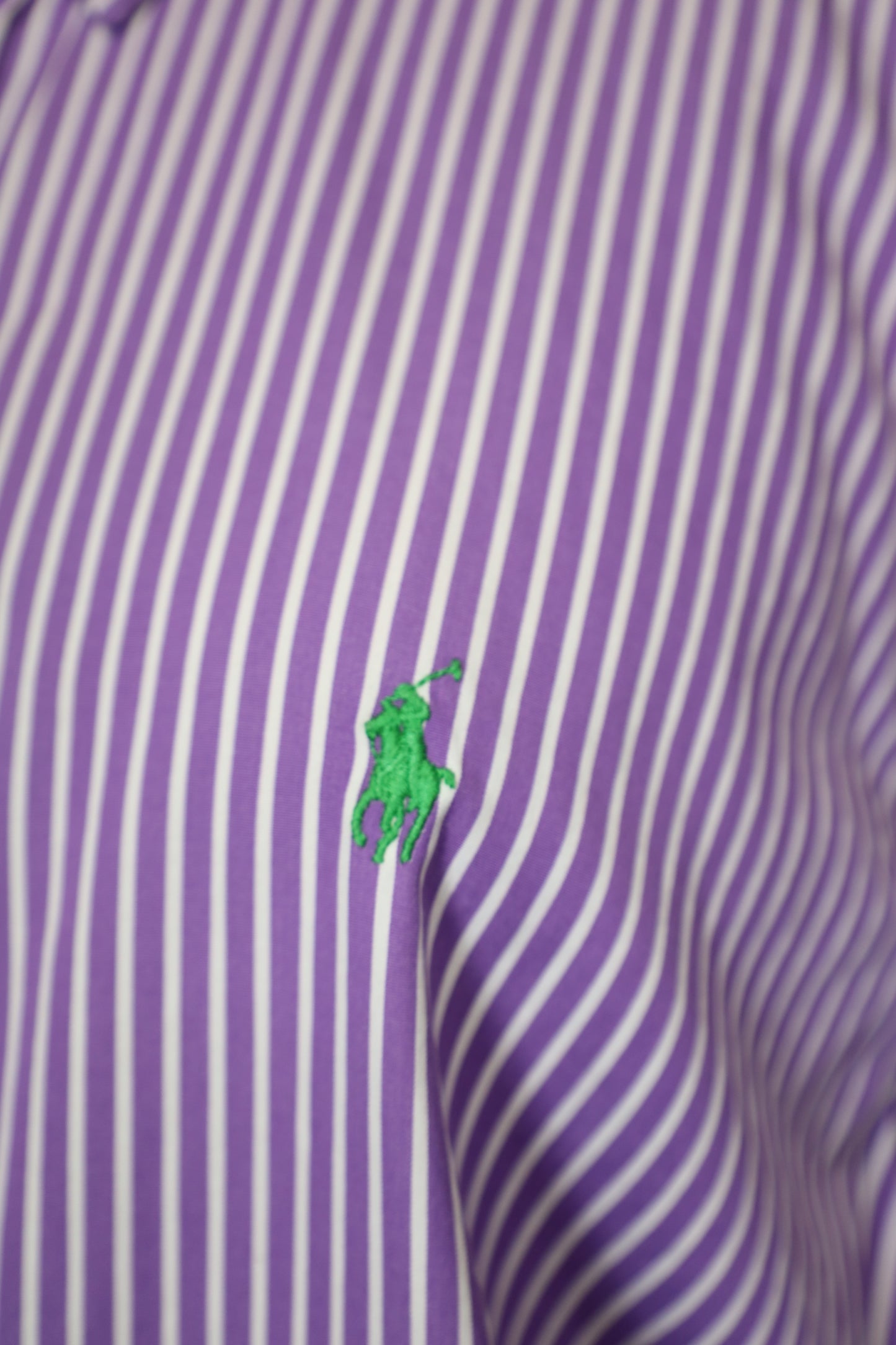 ★607 / 1990's Ralph Lauren classic fit stripe shirt
