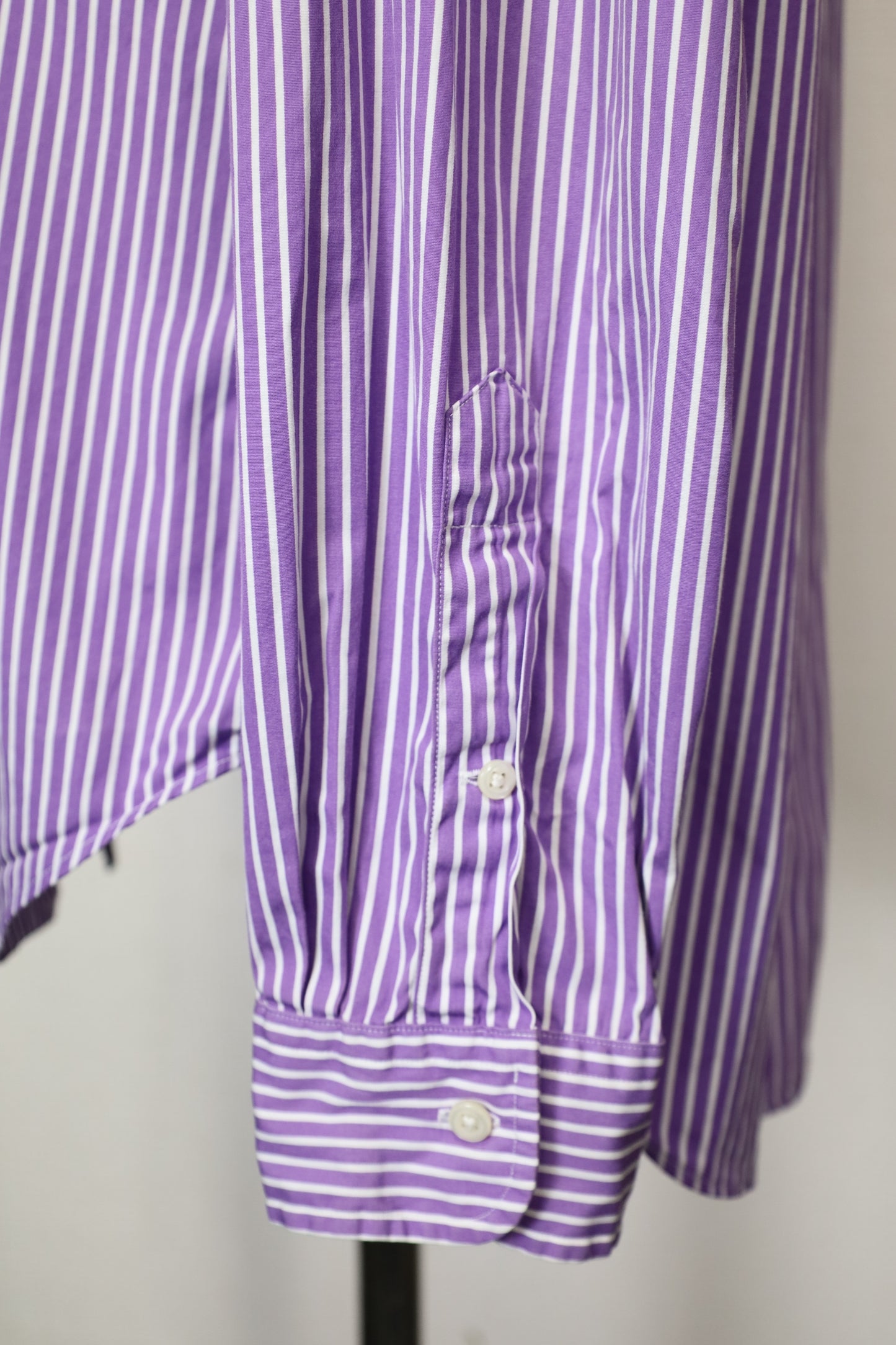 ★607 / 1990's Ralph Lauren classic fit stripe shirt