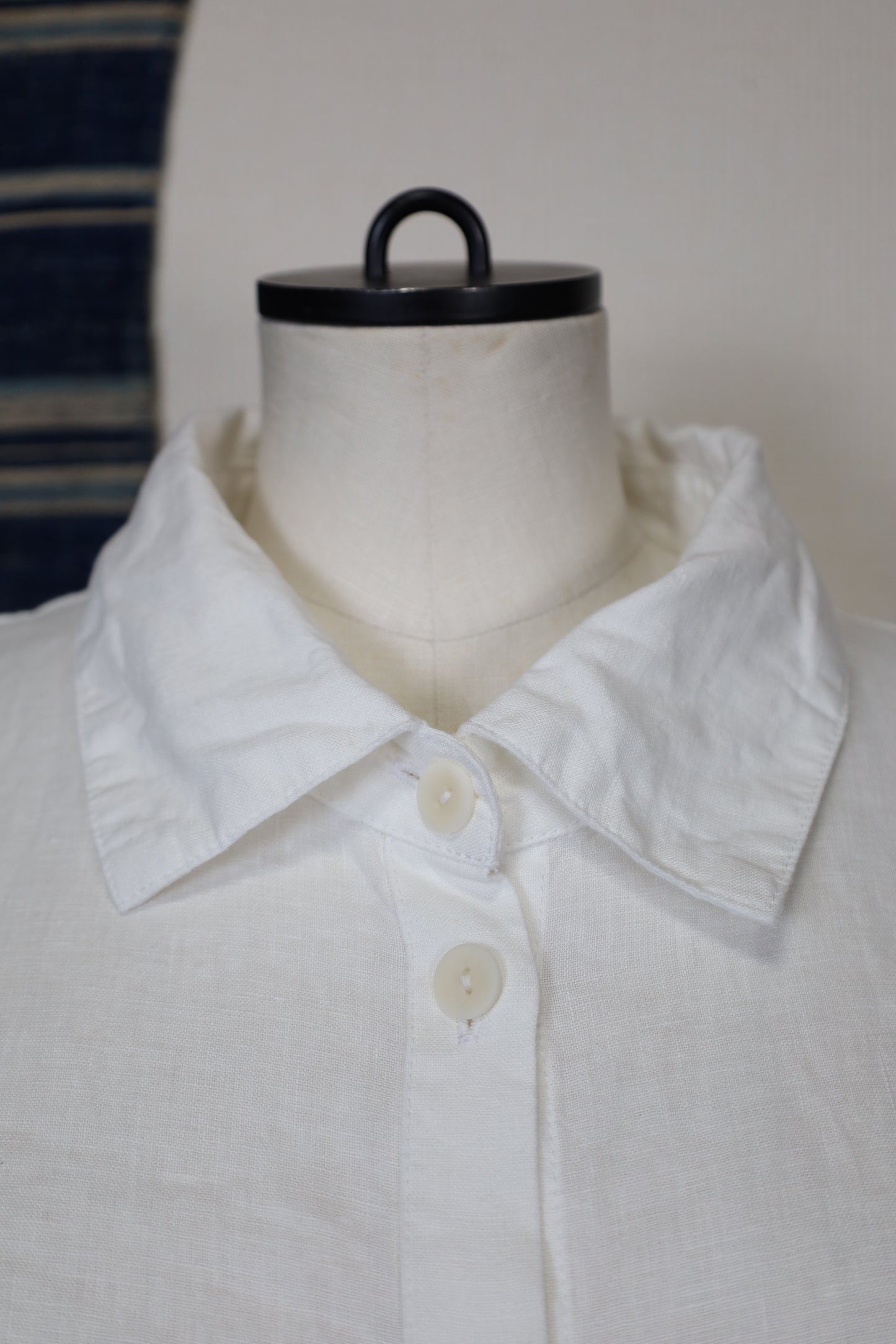 624 / early2000's FLAX linen shirt