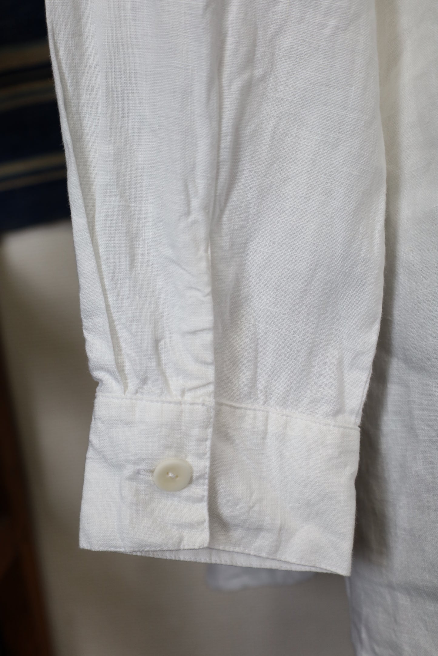 624 / early2000's FLAX linen shirt