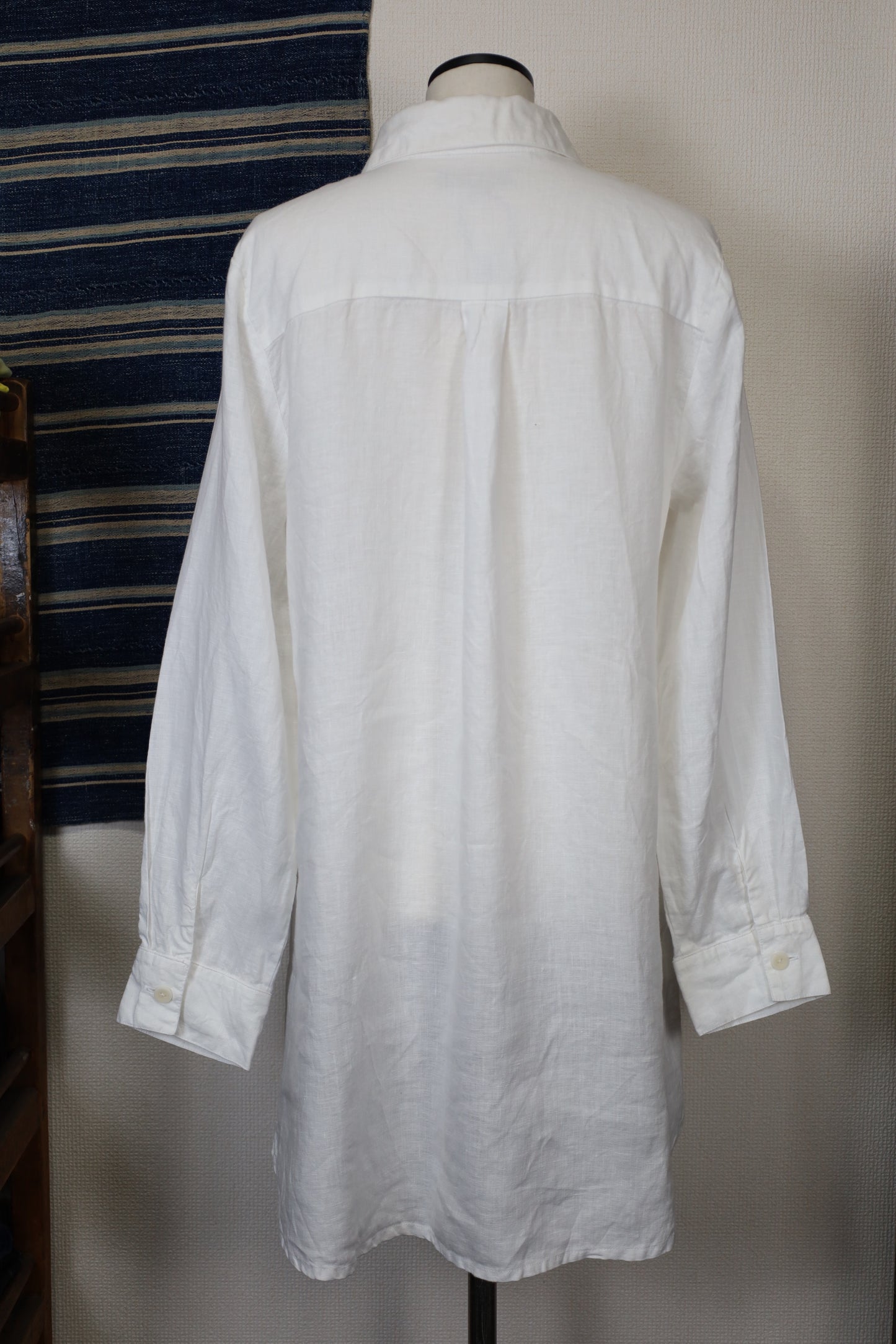 624 / early2000's FLAX linen shirt