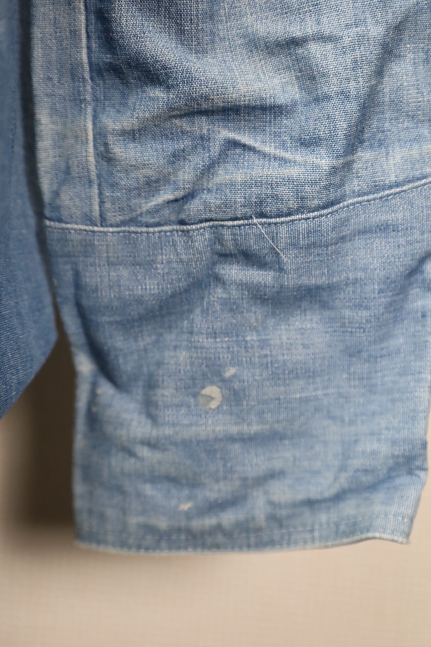 Z105 / 1960-70's Vintage Wrangler denim western shirt
