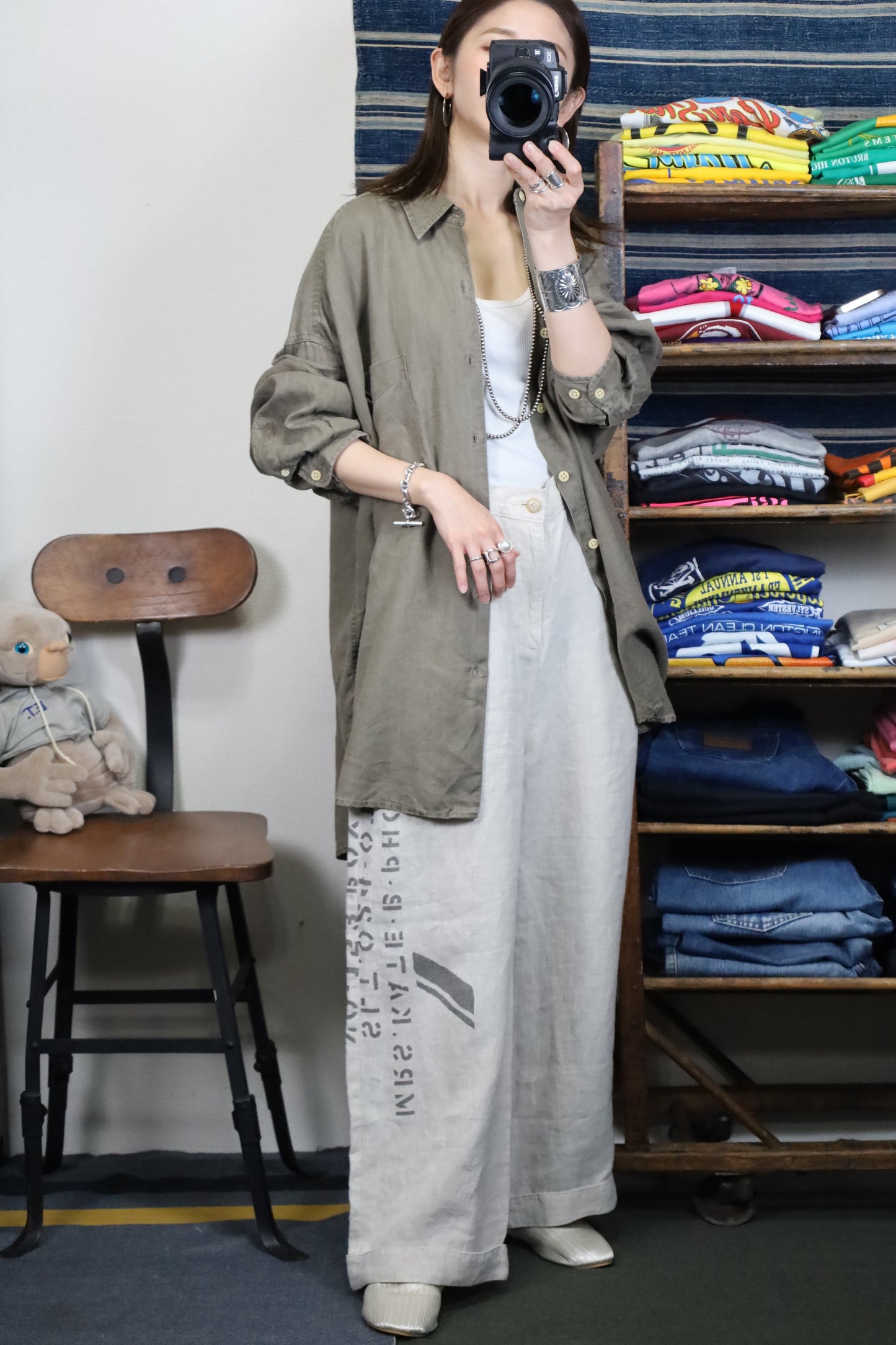 HOWIE linen pants (beige)