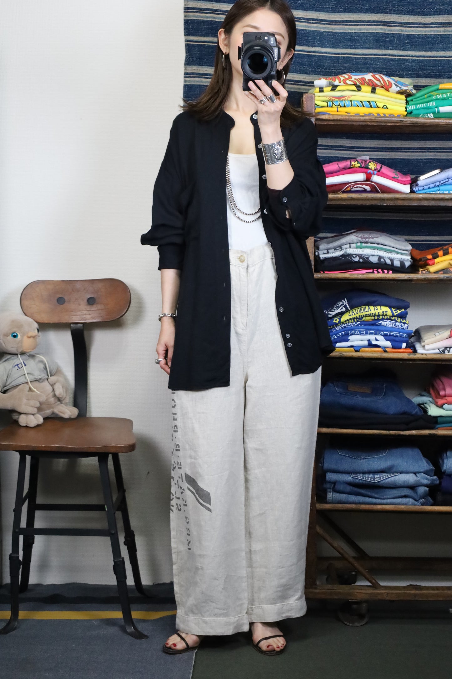 HOWIE linen pants (beige)