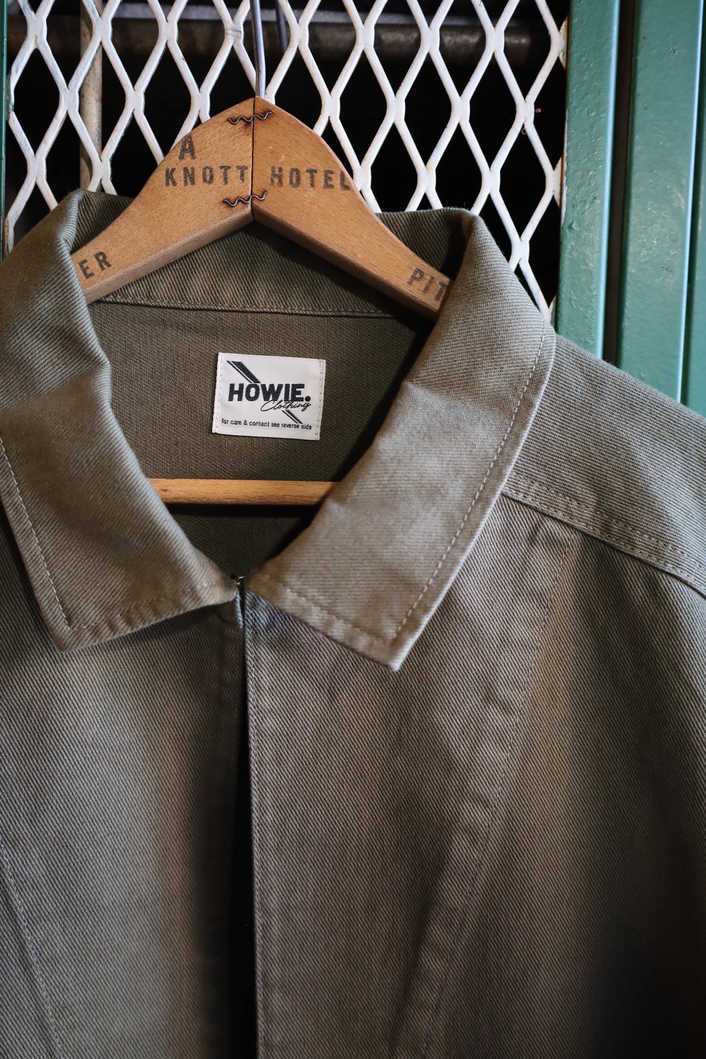 HOWIE DENIM SMOG(KHAKI)
