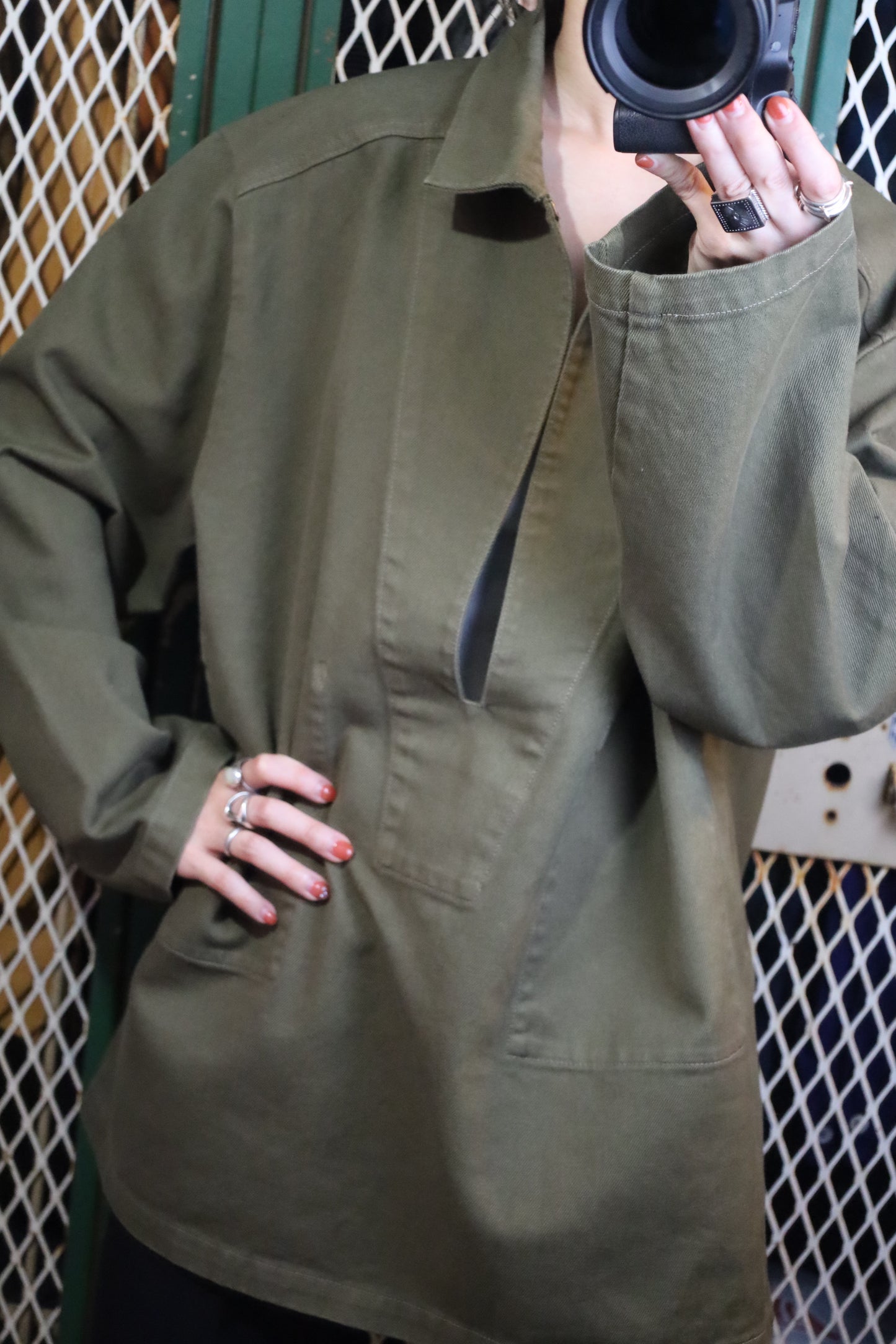 HOWIE DENIM SMOG(KHAKI)