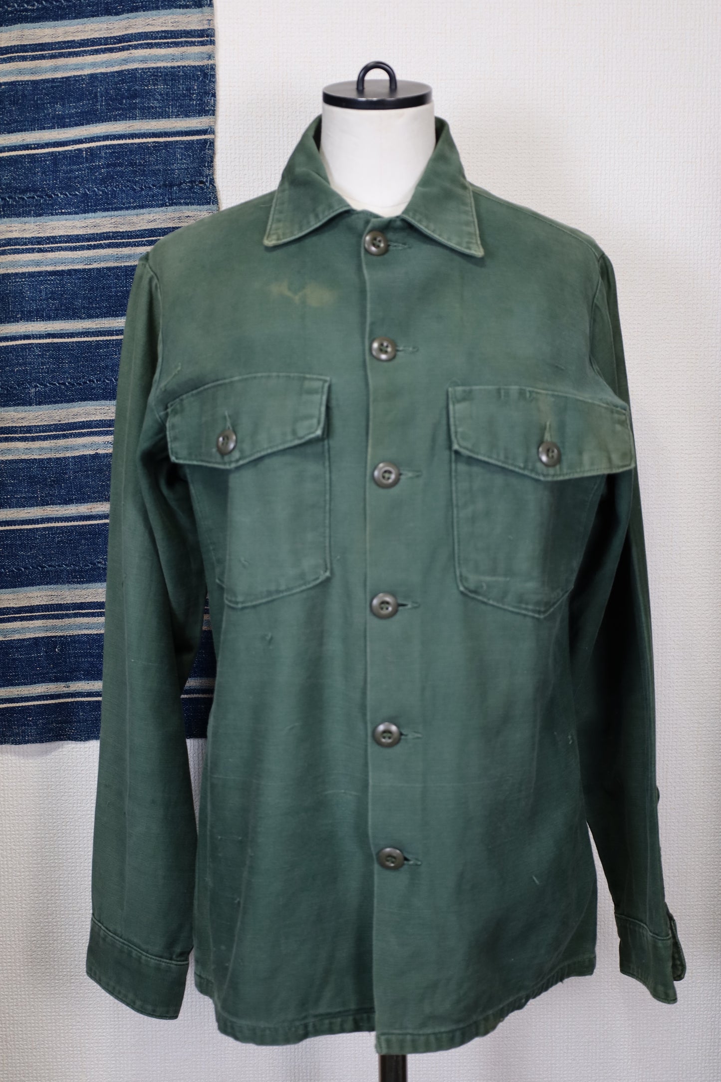 Z677 / 1970's vintage USARMY UTILITY shirt