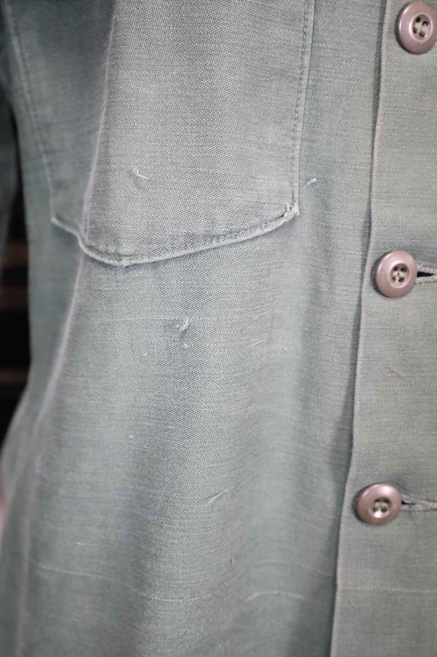Z677 / 1970's vintage USARMY UTILITY shirt