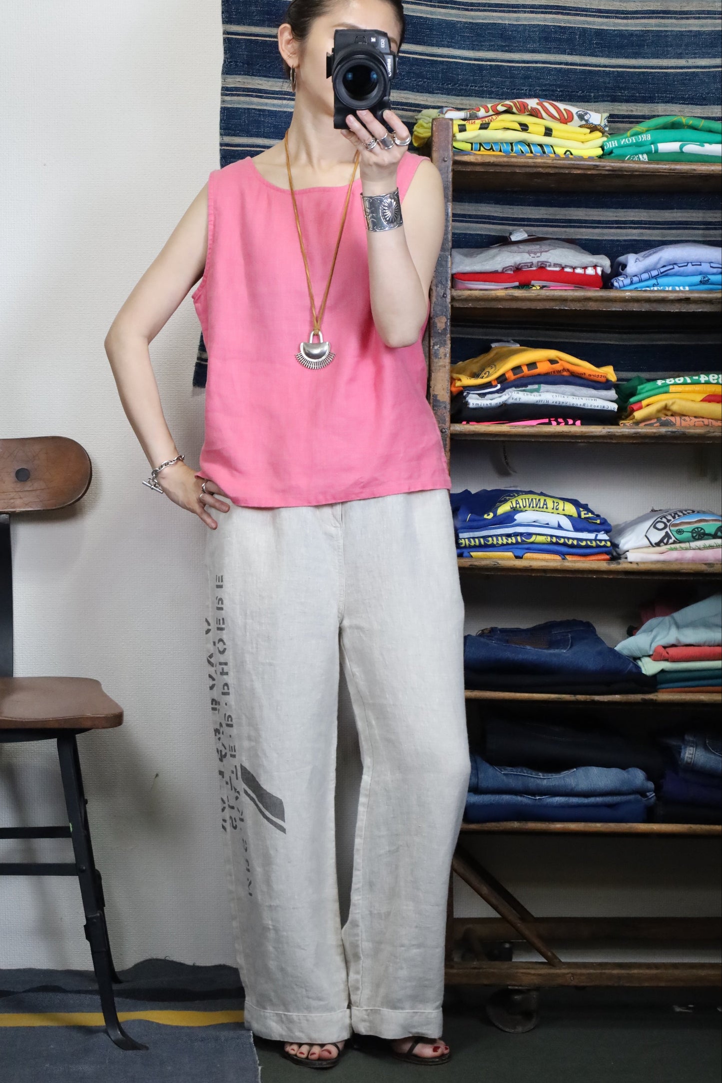 488 / 1990's JONES NEWYORK LINEN VEST