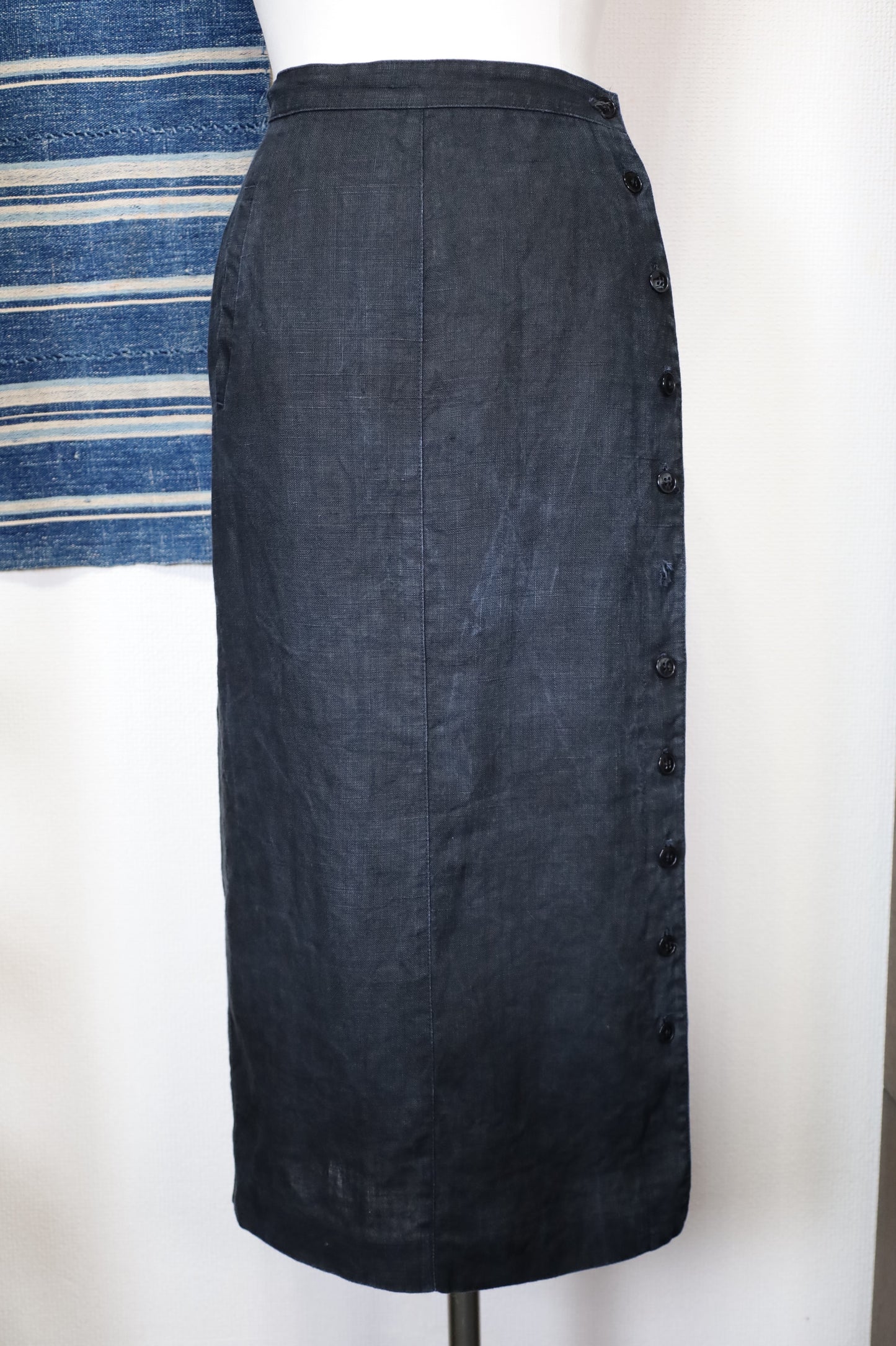 189 / early2000's finity linen skirt