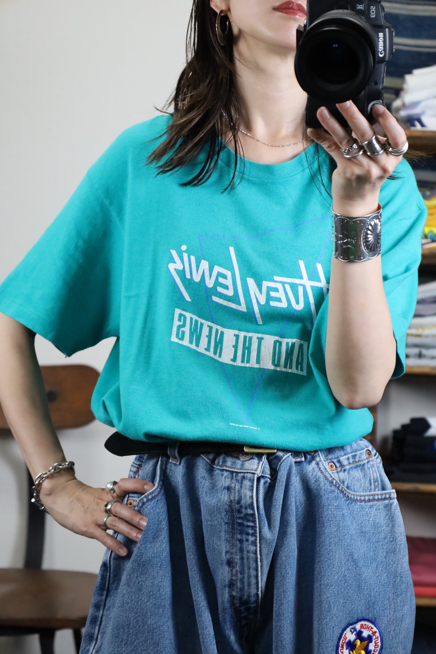 A290 / 1980's HANES HUEY LEWIS TEE