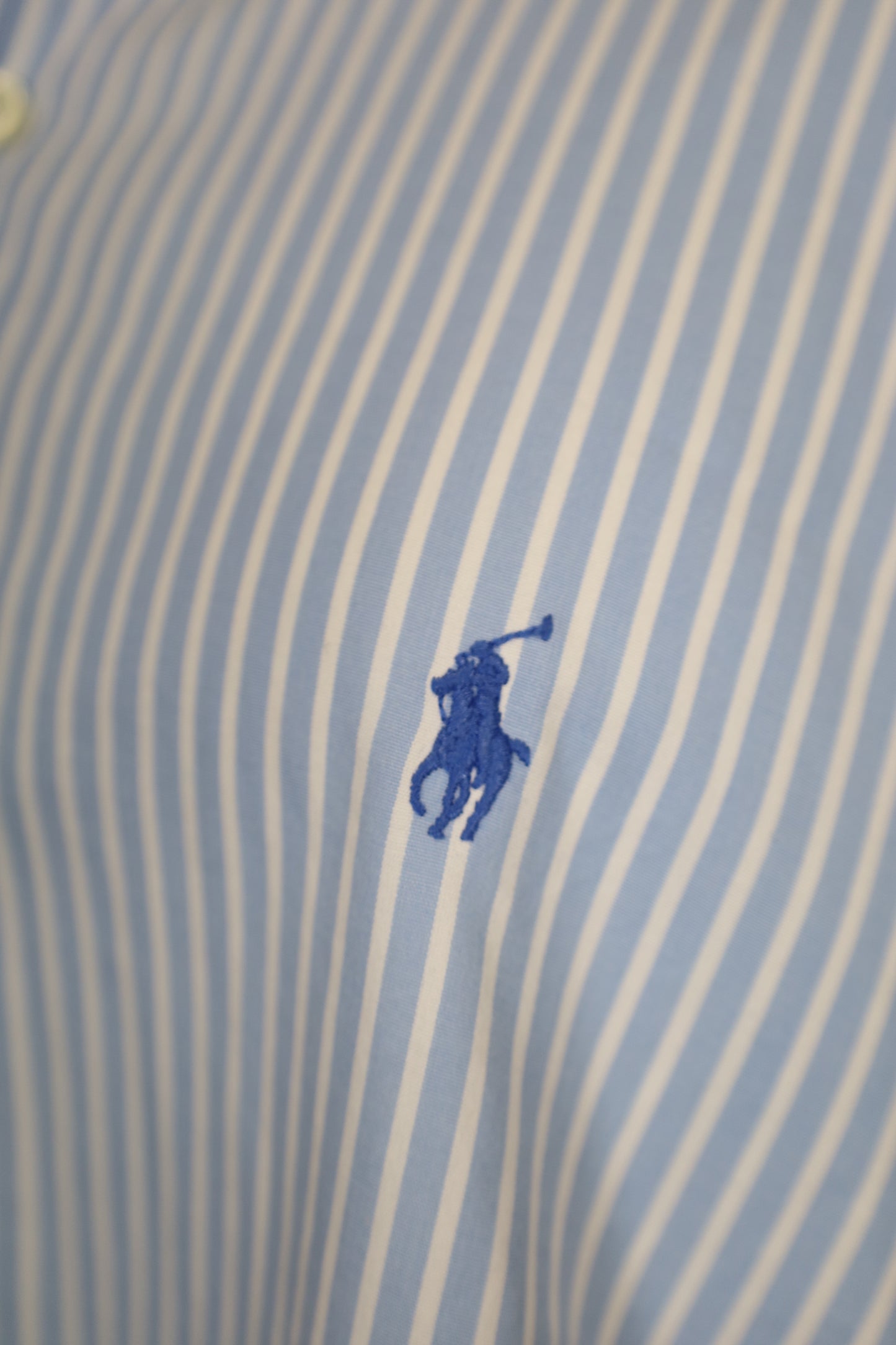 A700 / 1990's OLD Ralph Lauren Blue Stripe Shirt MARLOWE