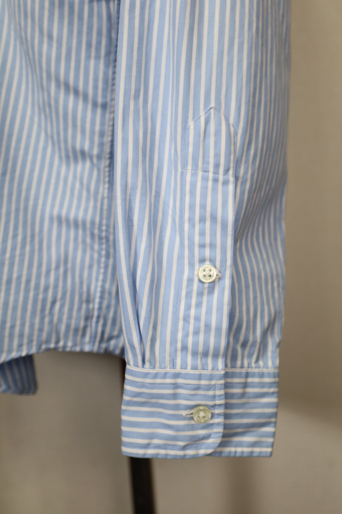A700 / 1990's OLD Ralph Lauren Blue Stripe Shirt MARLOWE