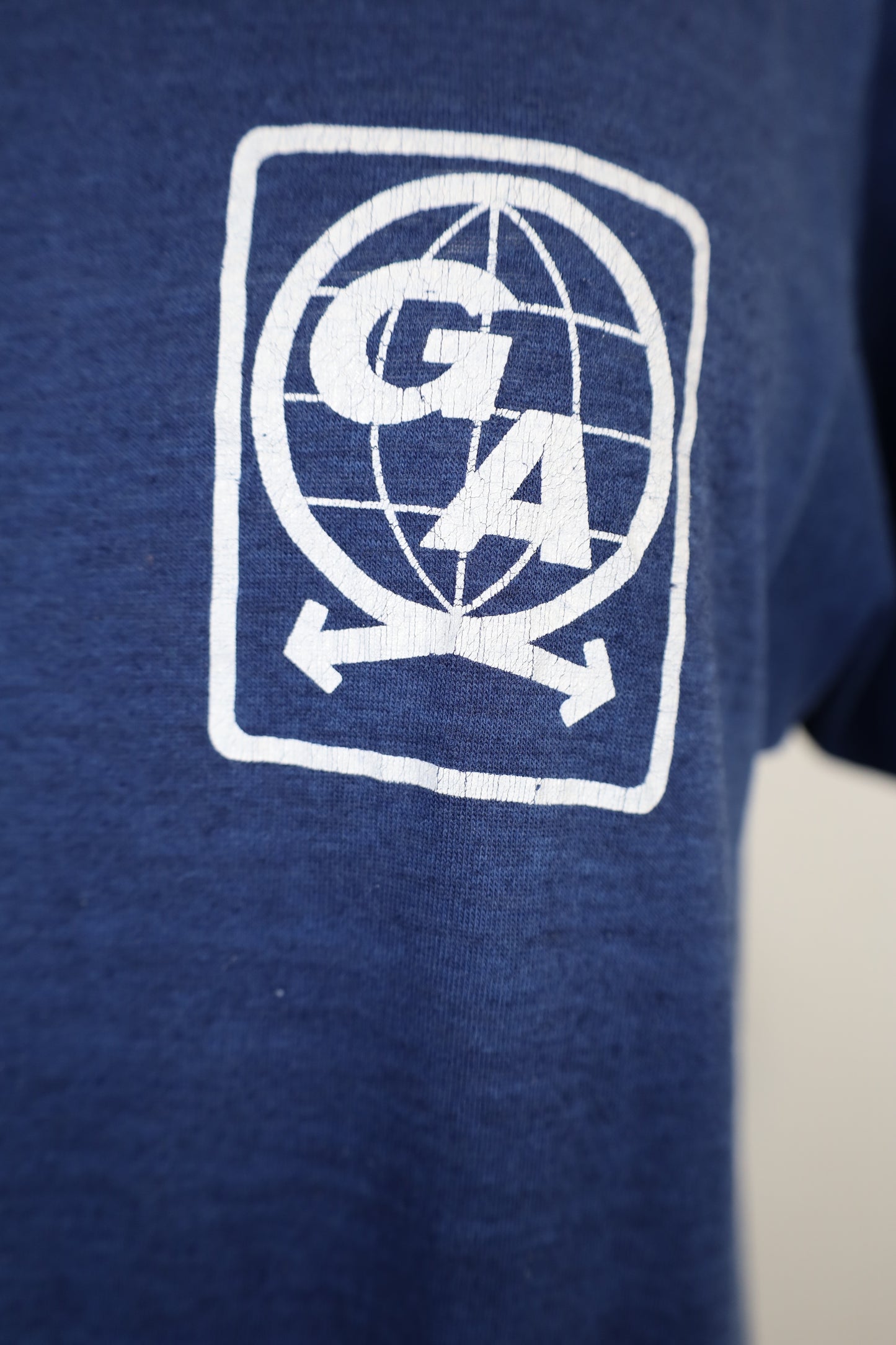 A218 / 1990's collegiate pacific GA print tee