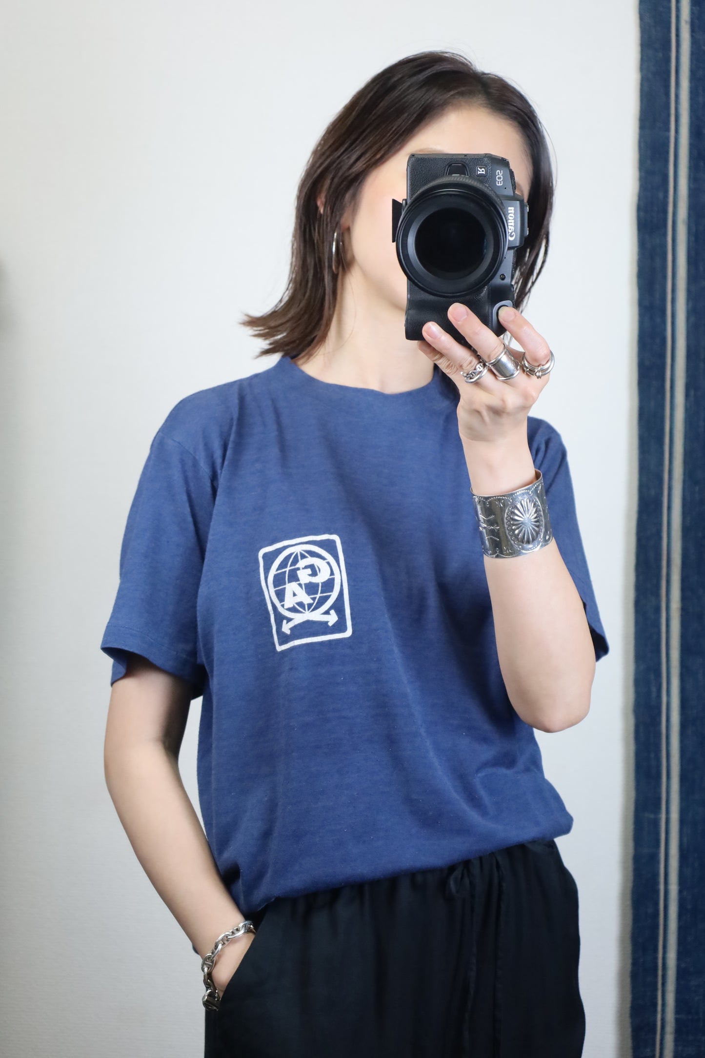 A218 / 1990's collegiate pacific GA print tee