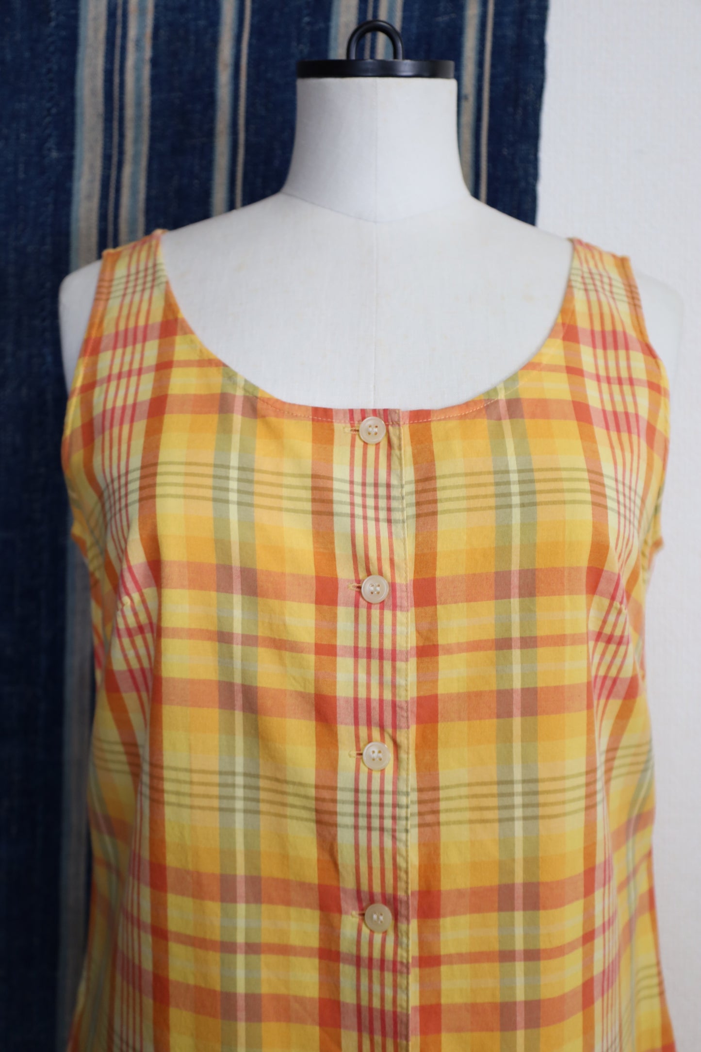 E103 / early 2000’s LIZ Claiborne Check pattern onepiece