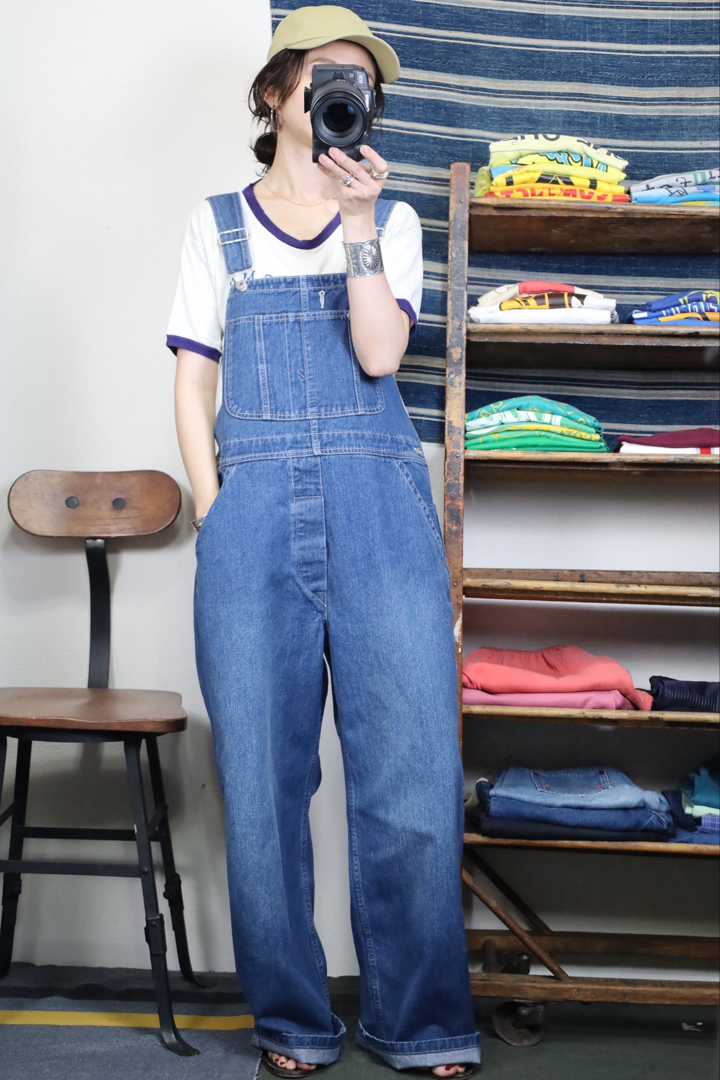 HOWIE overall (Indigo)