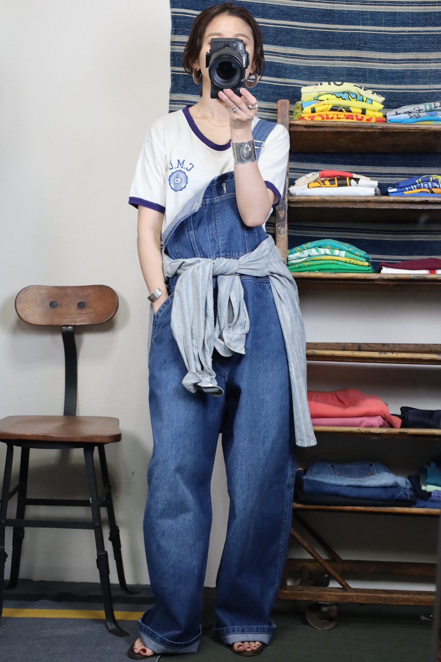 HOWIE overall (Indigo)