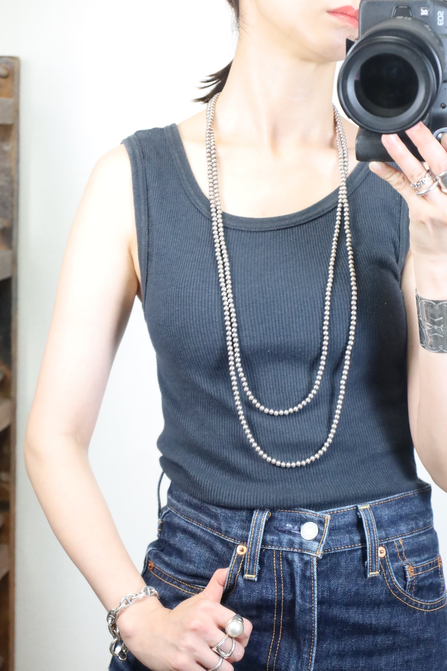 G34 / 1980's OLD The basics Tank top