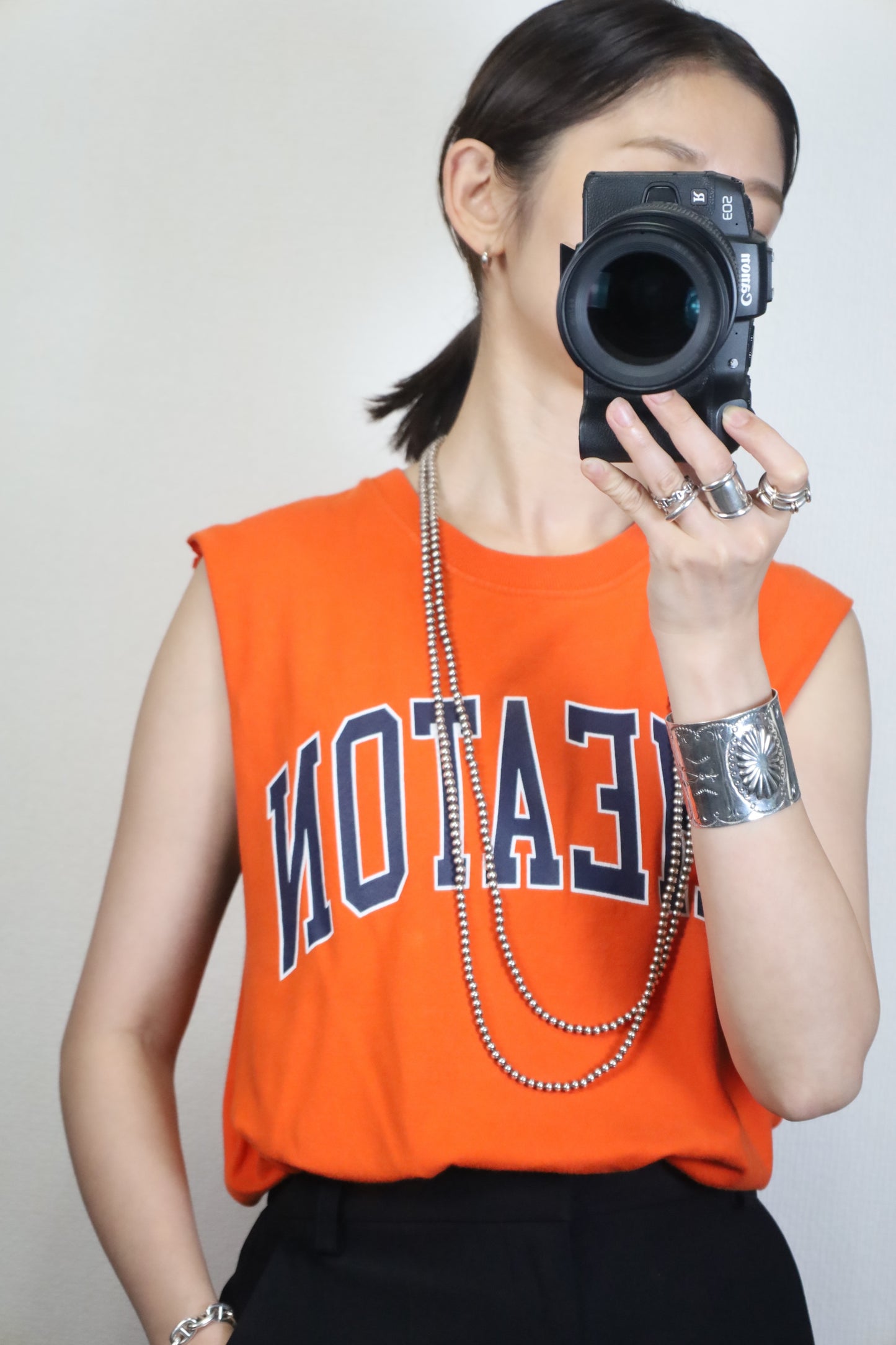 Z95 / The cotton exchange WHEATON No Sleeve Tee