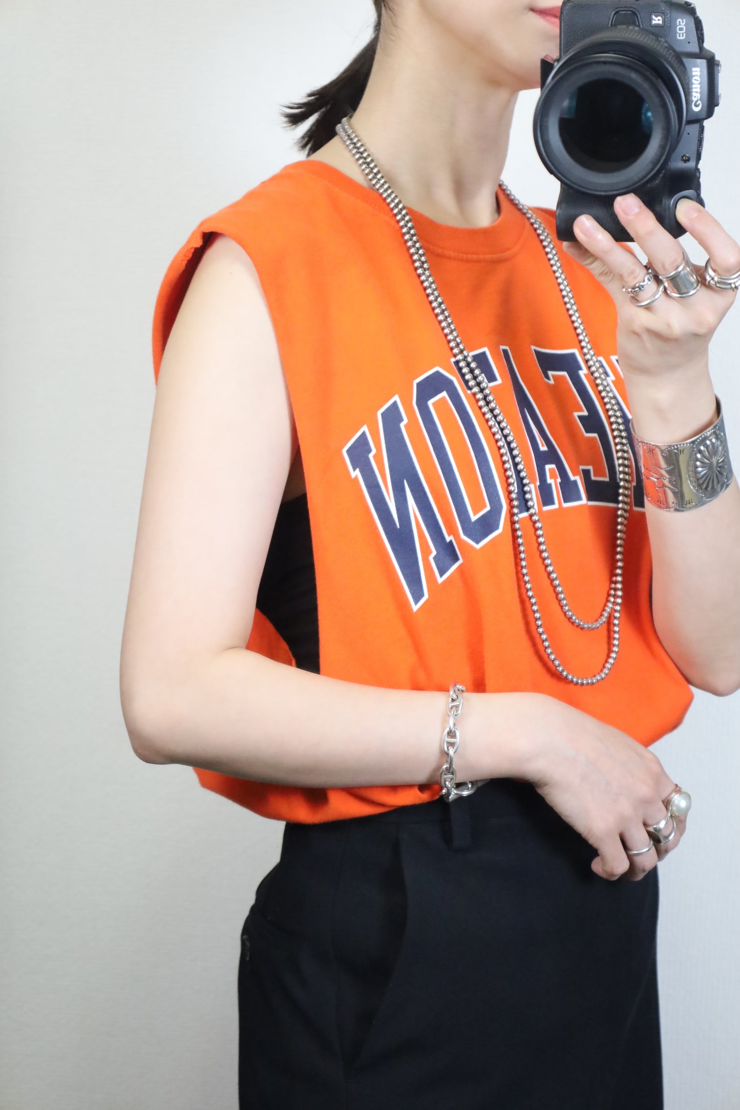 Z95 / The cotton exchange WHEATON No Sleeve Tee