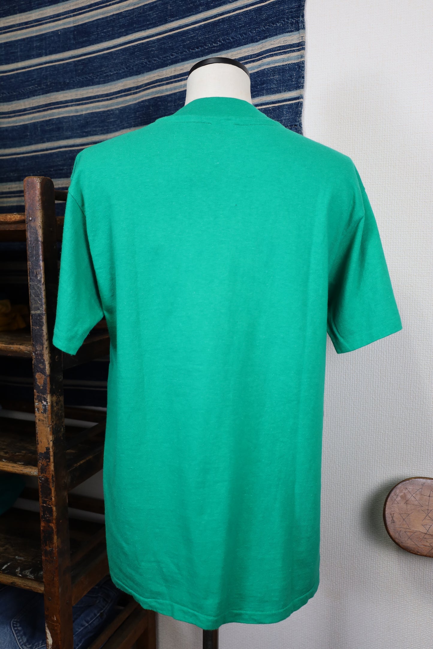 B516 / 1980's OLD UNKNOWN St.patrick's Print T-Shirt