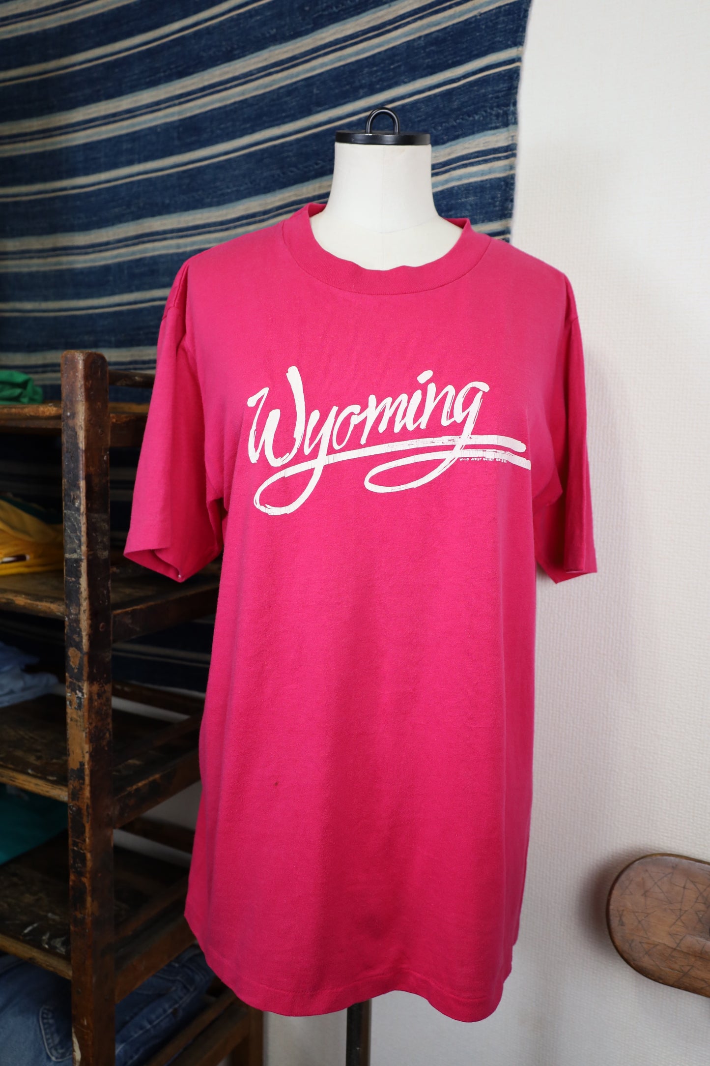B476 / 1980's OLD Sport Wear Print T-Shirt