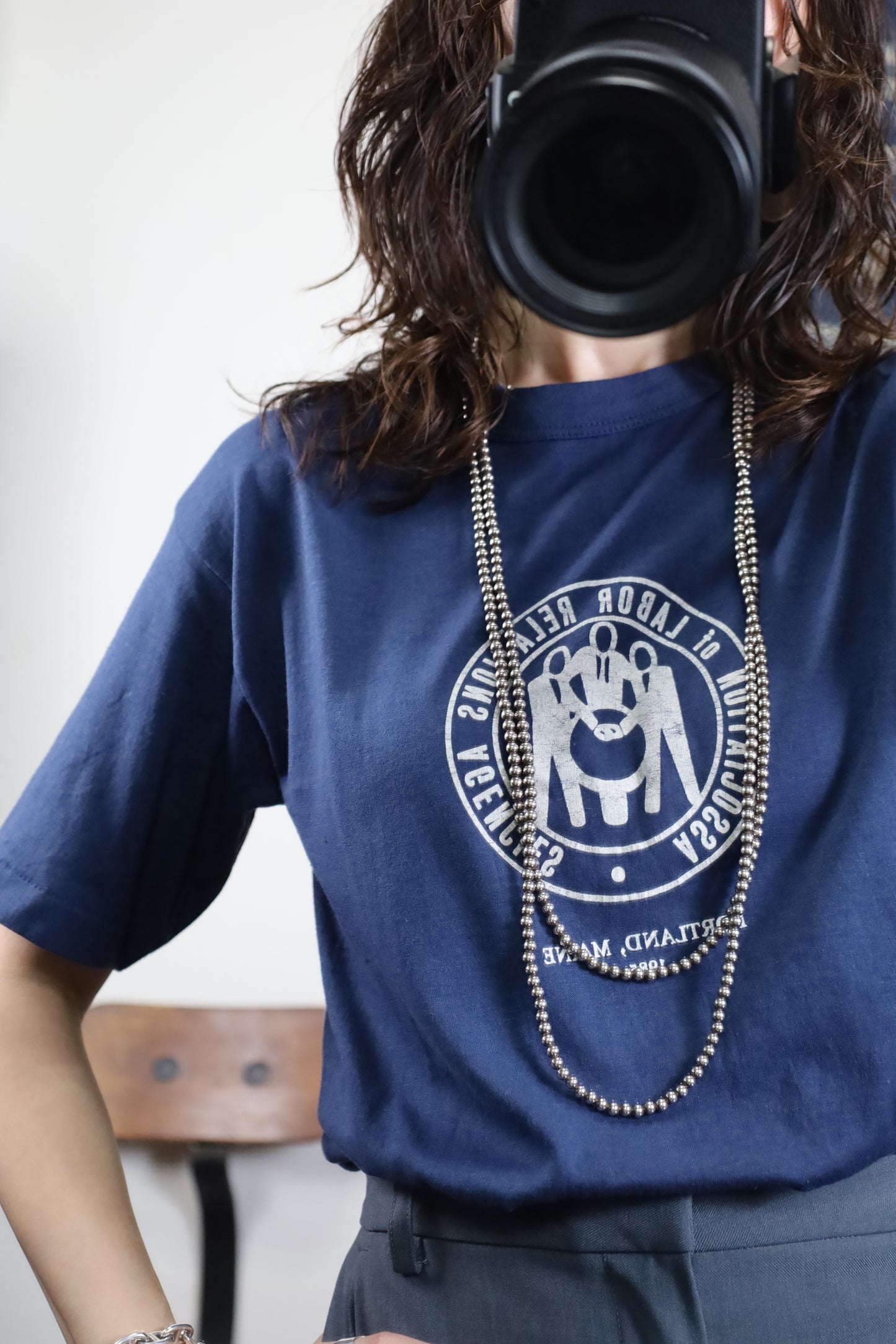 B515 / 1990's OLD Tee Jays Print T-Shirt