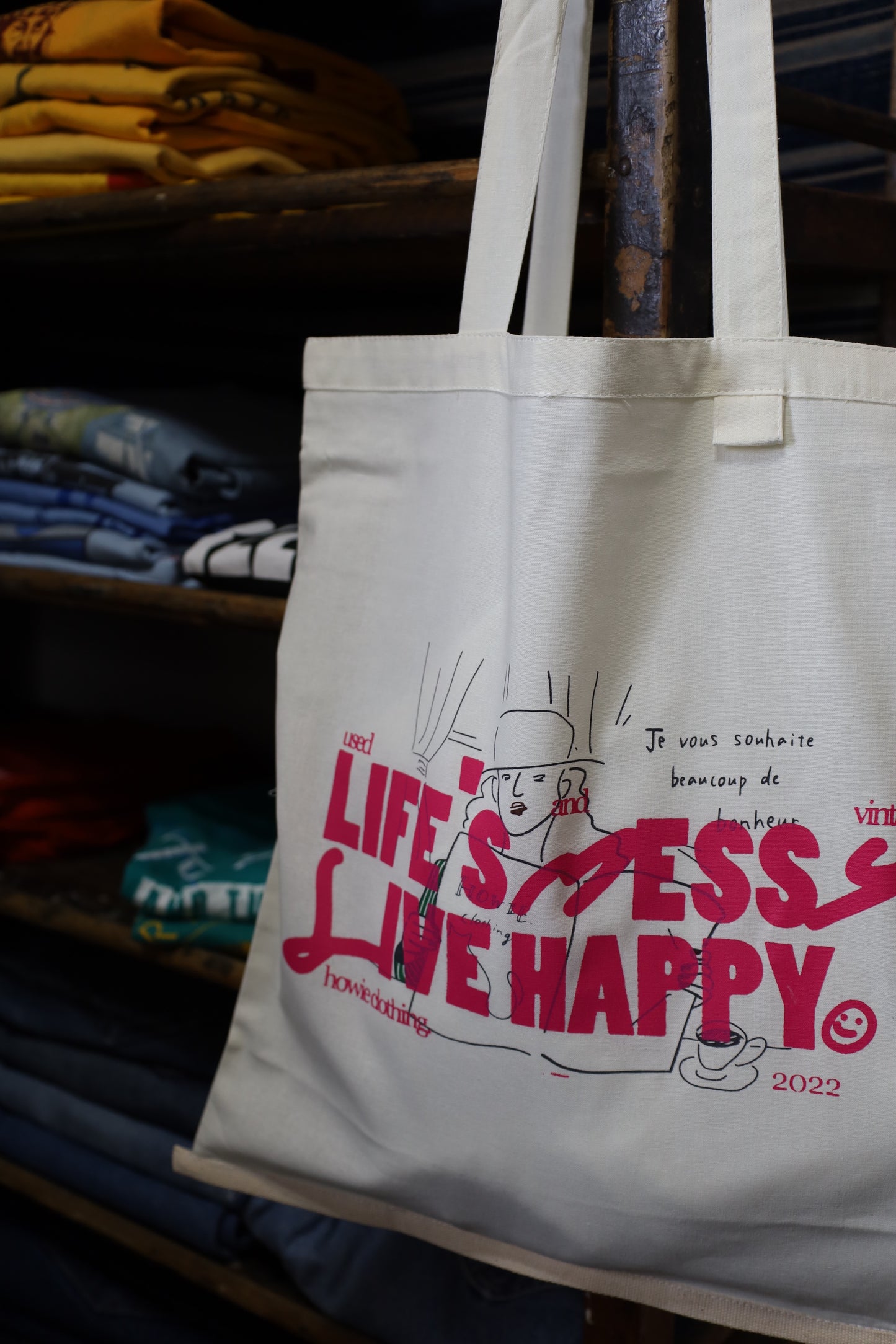 HOWIE tote bag (girl - print)