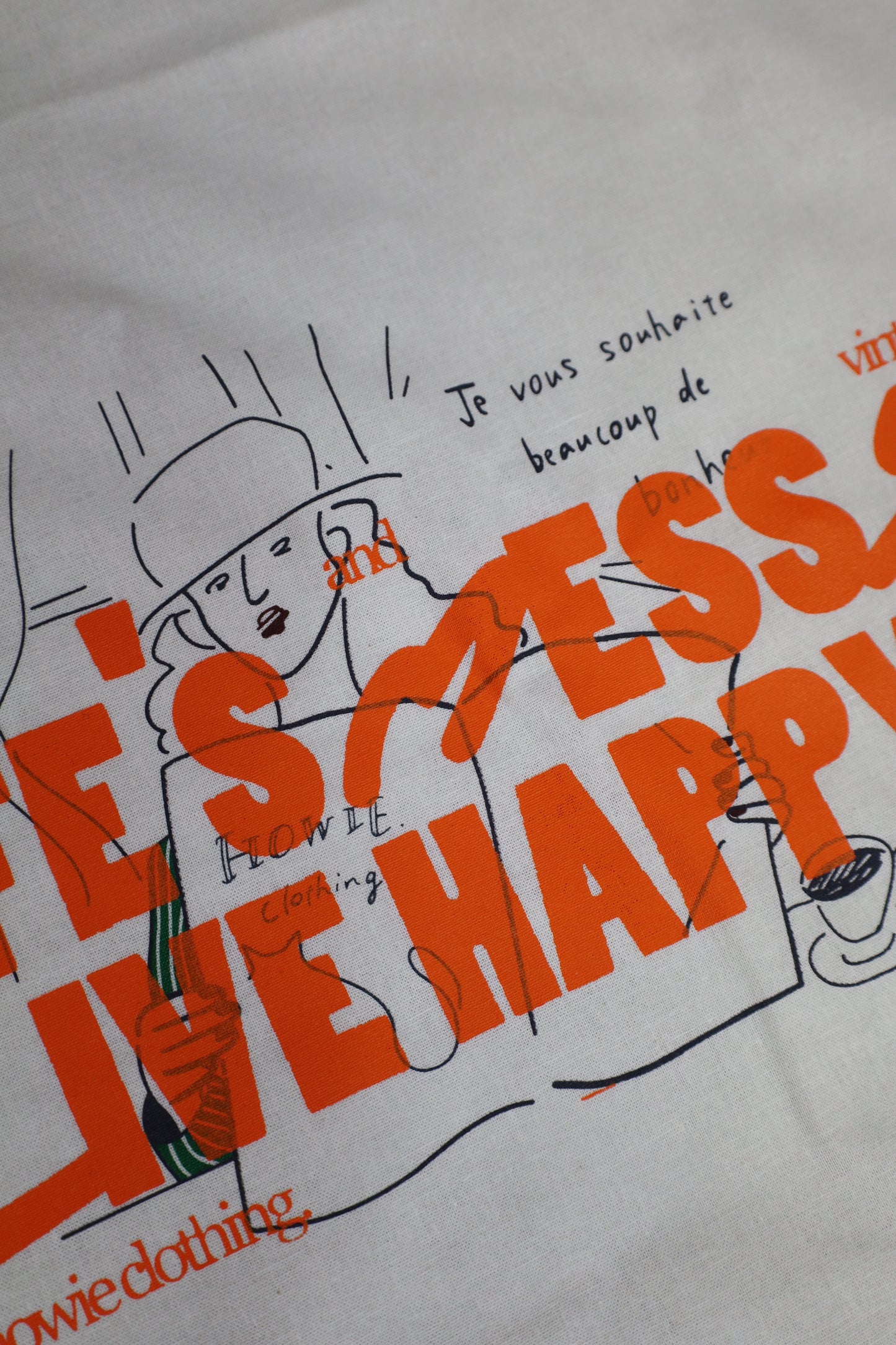 HOWIE tote bag (girl - print)